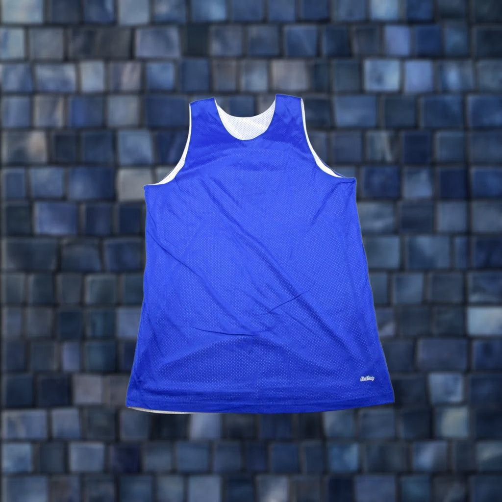 Vintage VINTAGE Eastbay Jersey Sleeveless Reversible Men’s XL Blue Tank Sports Athletic Basketball Gym & Training Size US XL / EU 56 / 4 - 1 Thumbnail