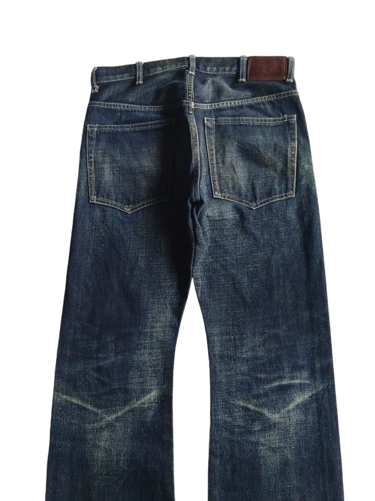 Tornado Mart FLARE JAPANESE MEN’S BIGI SELVEDGE RUSTY DENIM Size US 30 / EU 46 - 12 Thumbnail