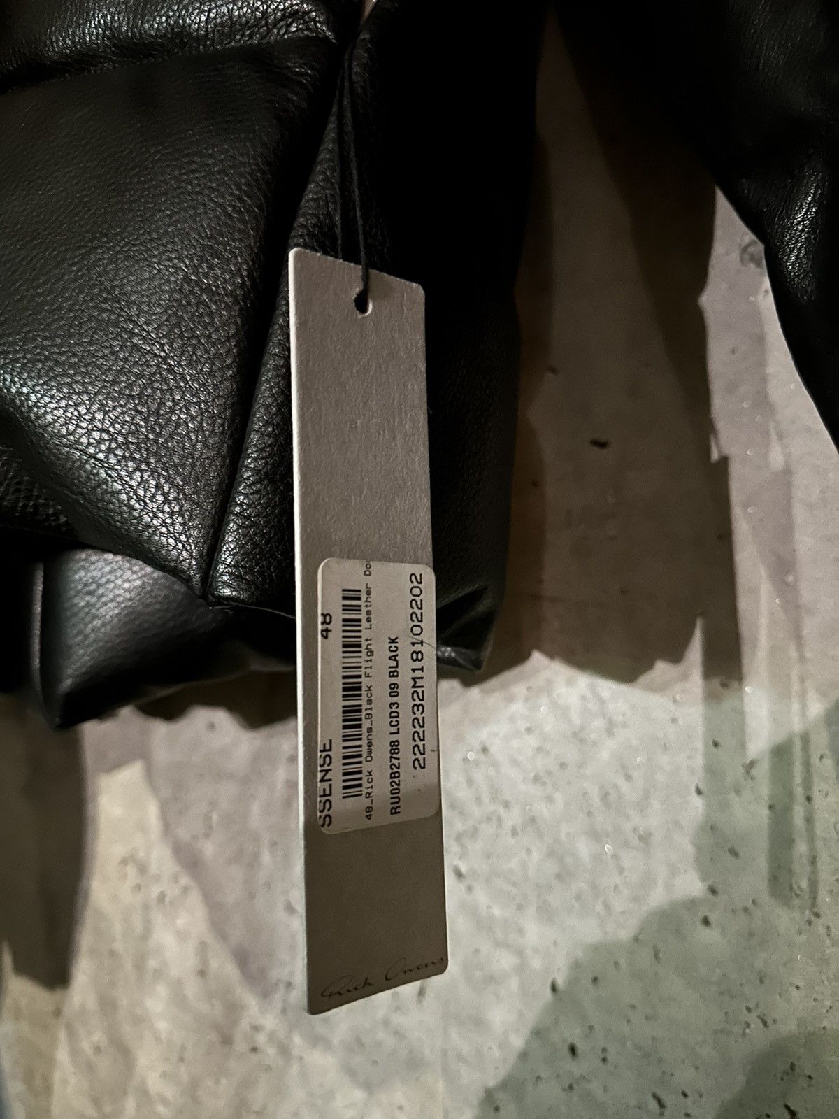 Rick Owens Rick Owens FW22 STROBE Leather Flight Jacket NWT Size US M / EU 48-50 / 2 - 12 Thumbnail