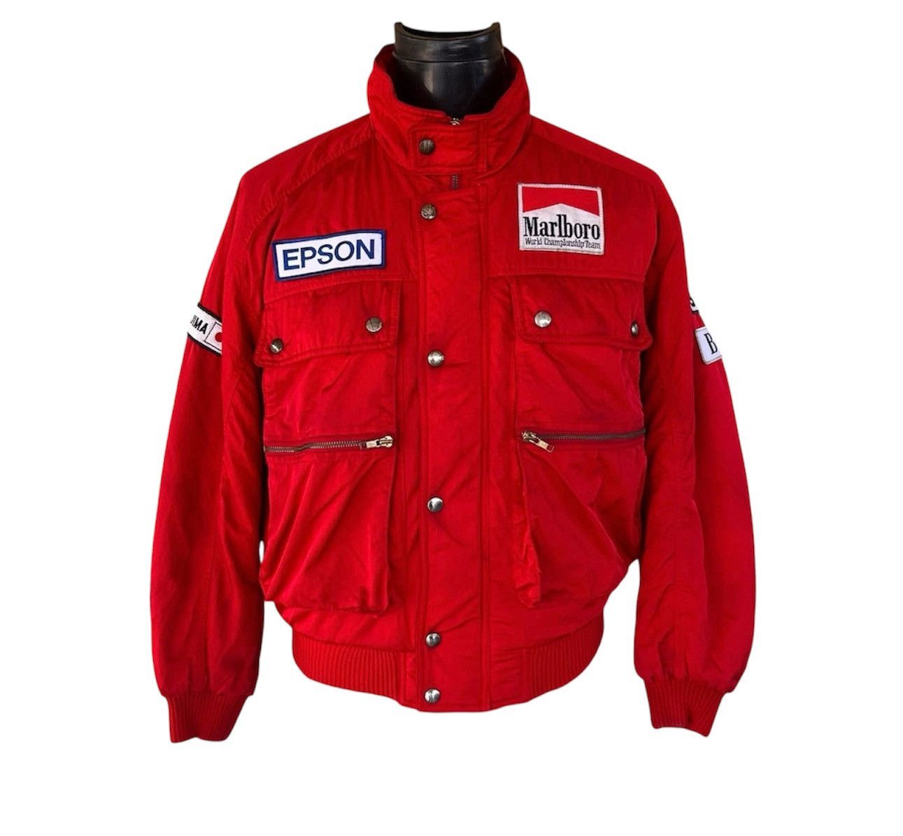 Marlboro Vintage F1 Marlboro Satoru Nakajima zipper multi pocket Size US L / EU 52-54 / 3 - 17 Thumbnail