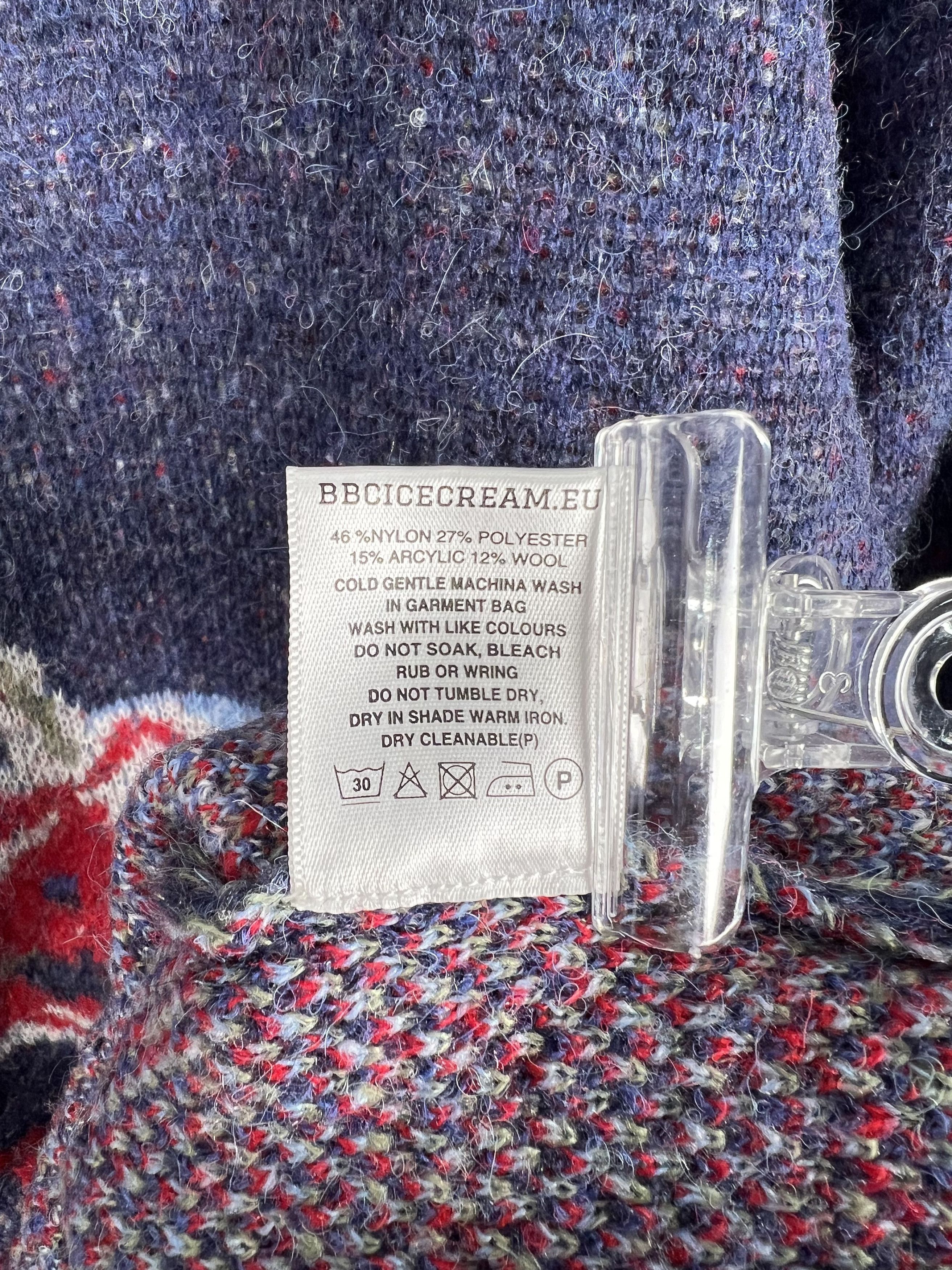 Icecream Brand New Logo-print Knitted Sweatshirt Size M Size US M / EU 48-50 / 2 - 6 Thumbnail