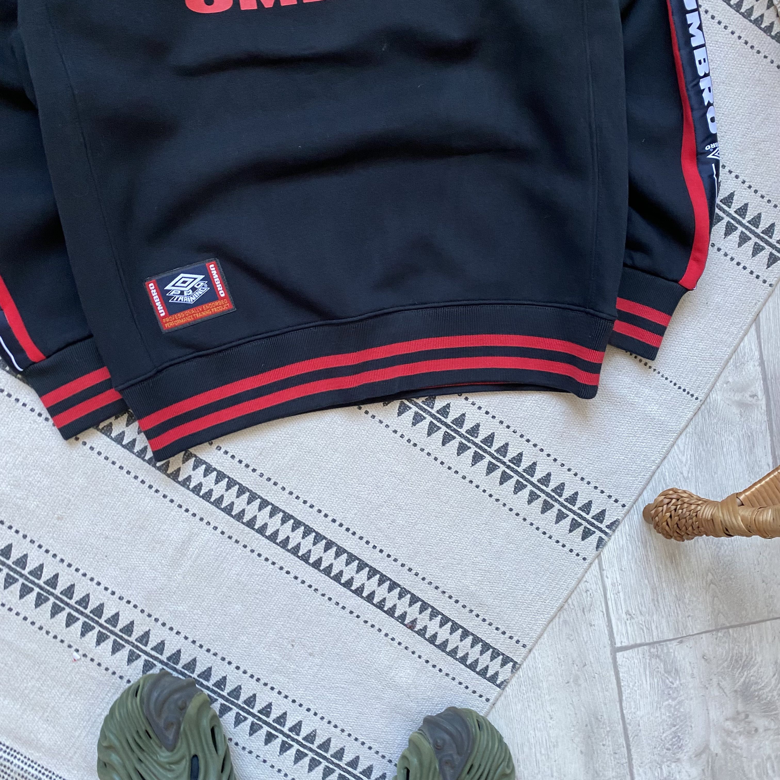 Umbro Vintage 00s Umbro training Lamps sweatshirt big Logo Drill Size US S / EU 44-46 / 1 - 4 Thumbnail