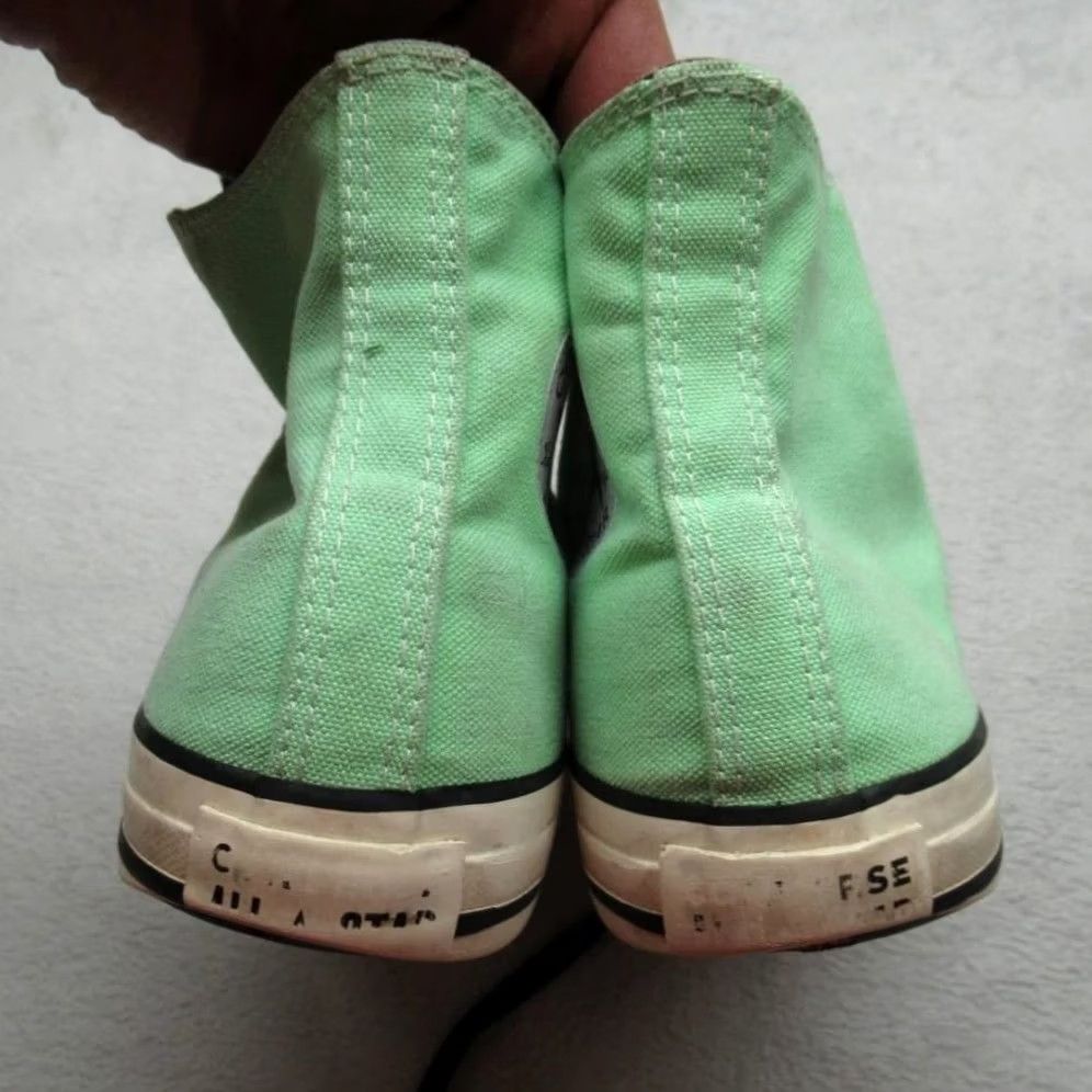 Converse Converse Chuck Taylor Mens 8.5 Womens 10 Green All Star High Top Sneaker Read Size M / US 6-8 / IT 42-44 - 7 Thumbnail