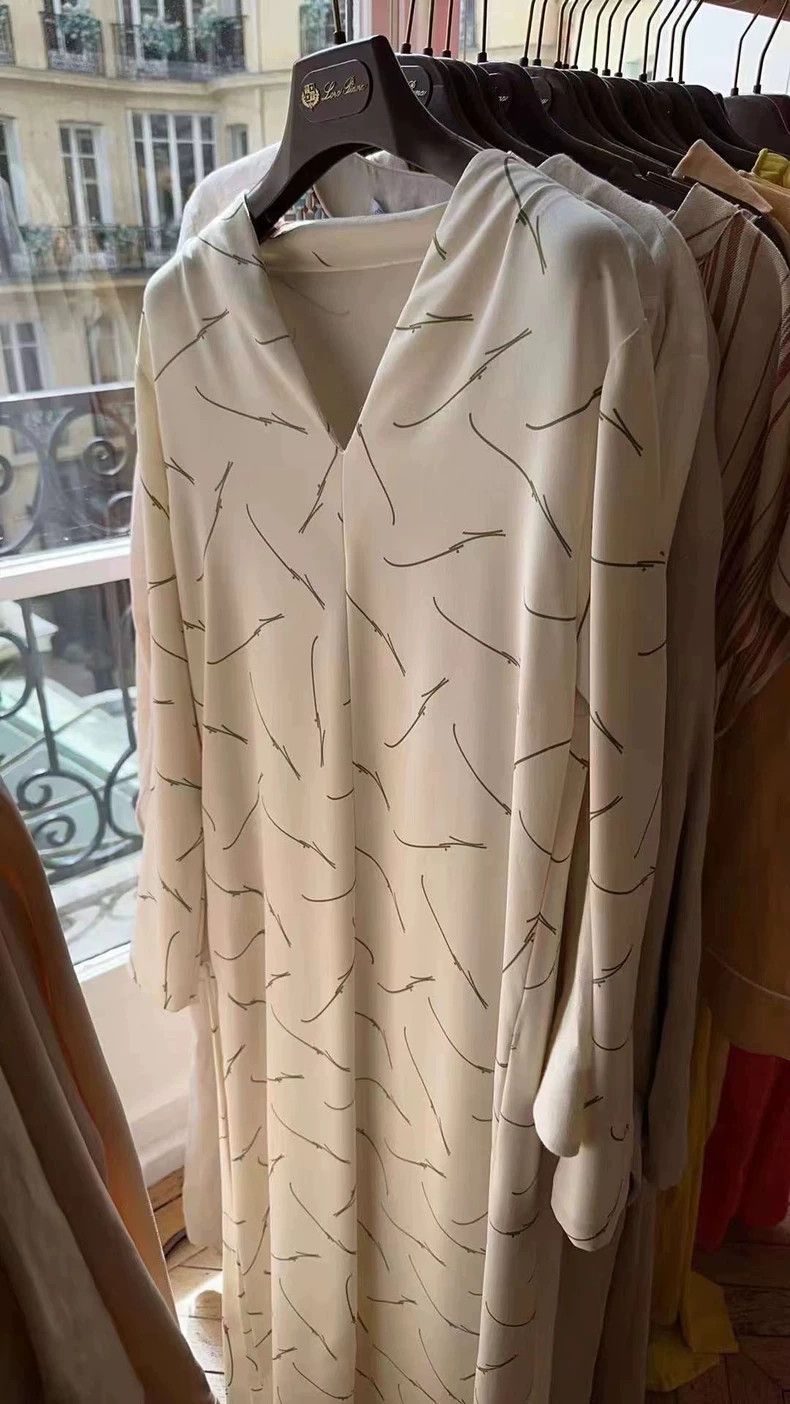 Loro Piana Loro piana Silk dress 2506-Nextarrow Size S / US 4 / IT 40 - 2 Thumbnail