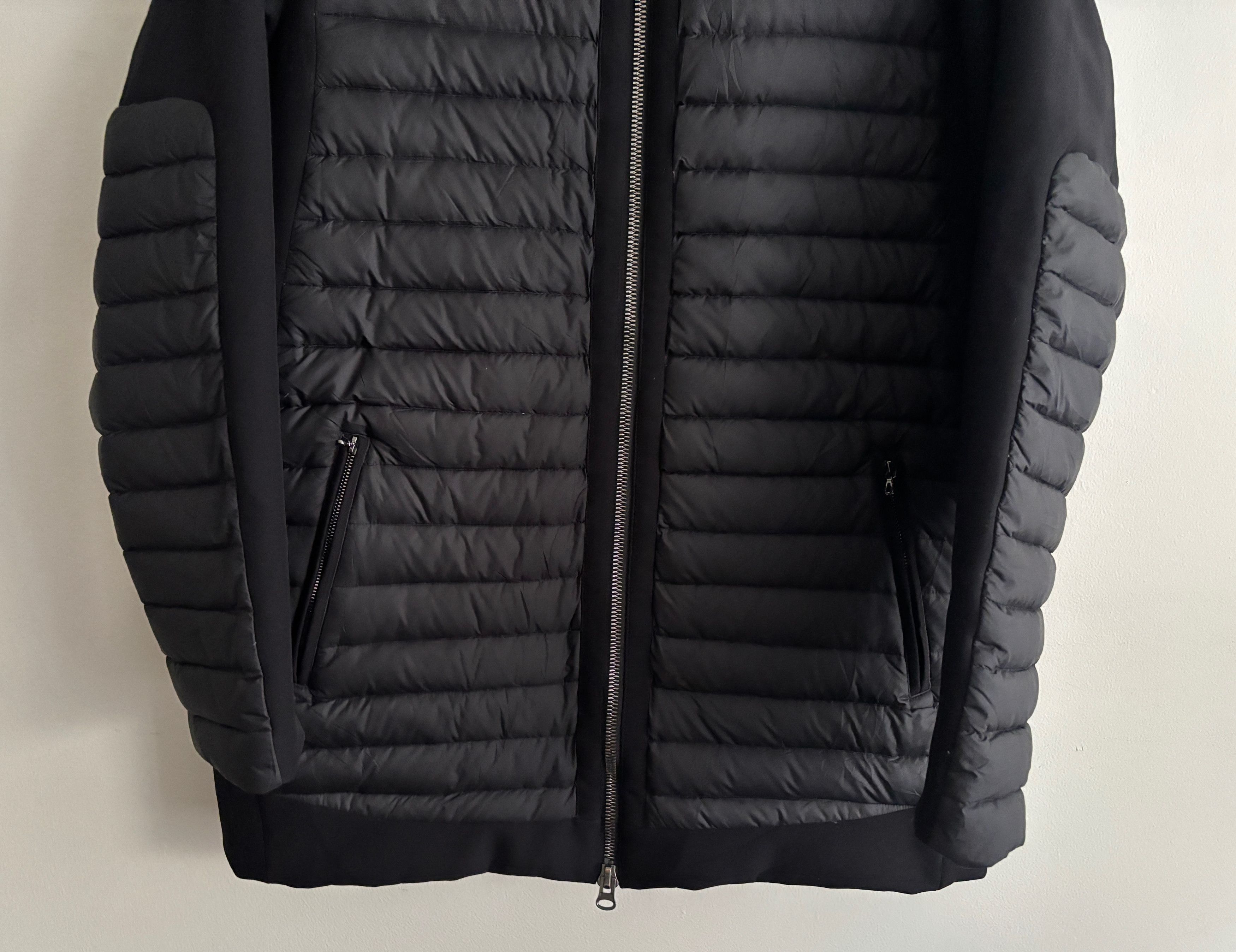 Colmar $745 Black Mixed Media Long Down Puffer Jacket/ Parka Large Size US L / EU 52-54 / 3 - 3 Thumbnail