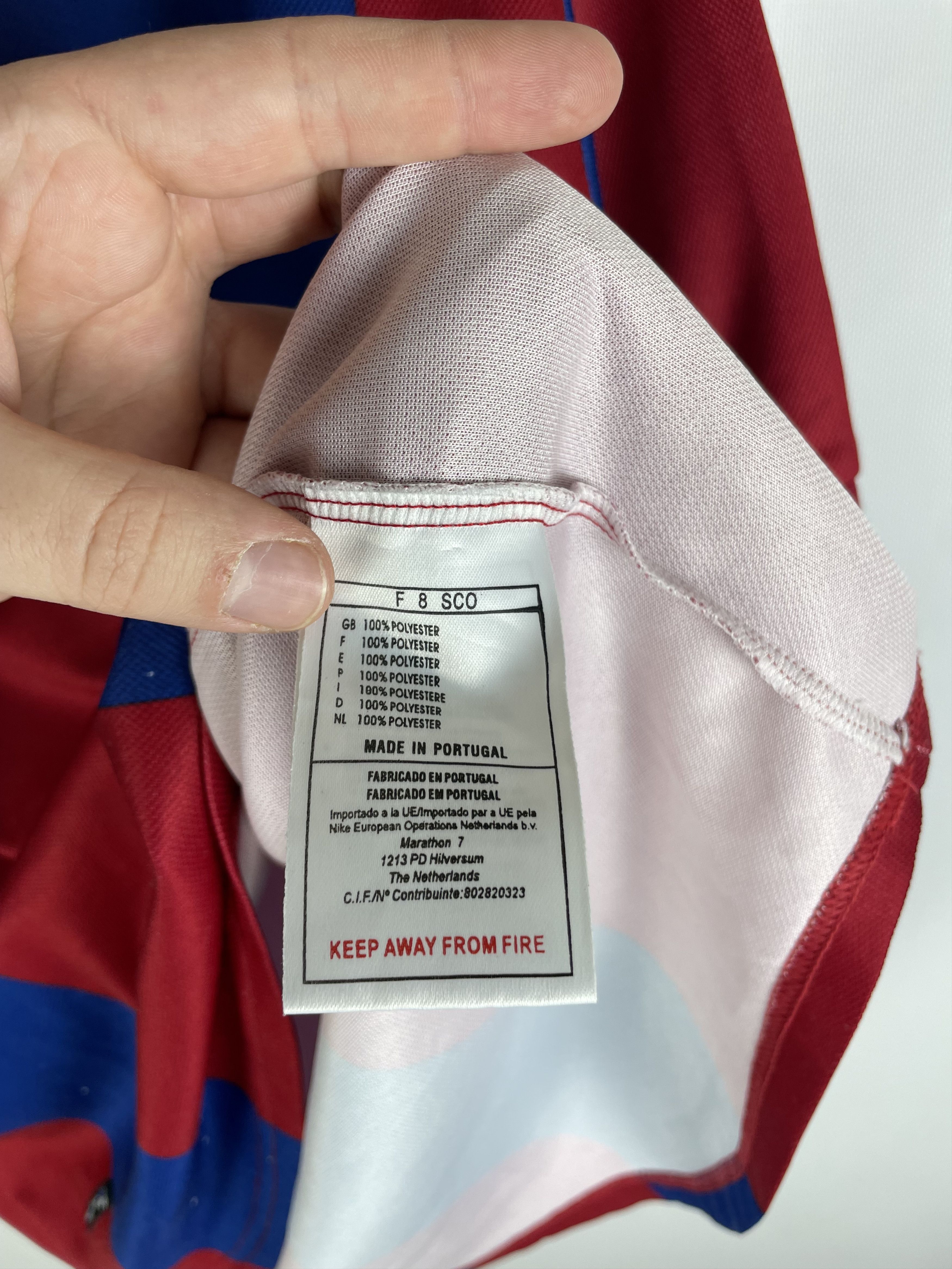 Nike Vintage Nike FC Barcelona T-shirt soccer jersey Size US XXL / EU 58 / 5 - 8 Thumbnail
