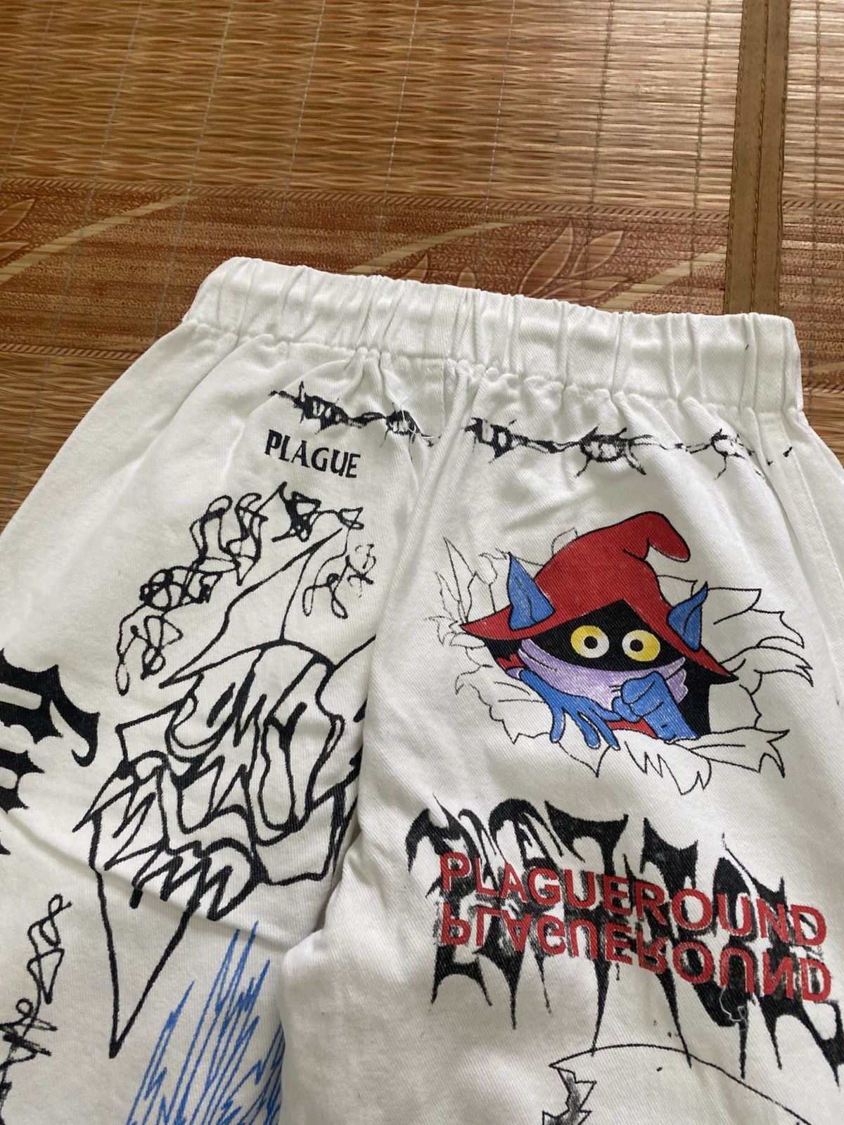 Hysteric Glamour × Issey Miyake × Japanese Brand Ktt x mazakimye sweatpants graffiti styled Size US 30 / EU 46 - 6 Thumbnail