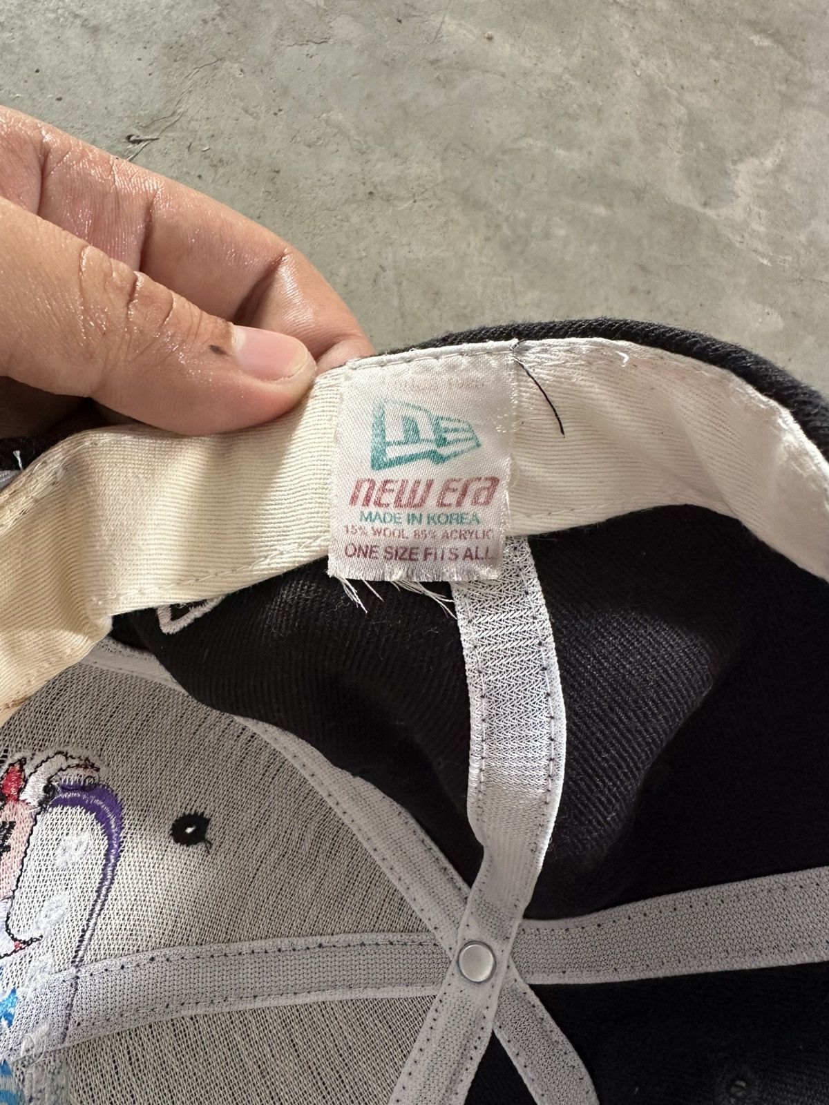 New Era Jazz Vs Bulls Final 1998 Vintage Cap Size ONE SIZE - 6 Thumbnail