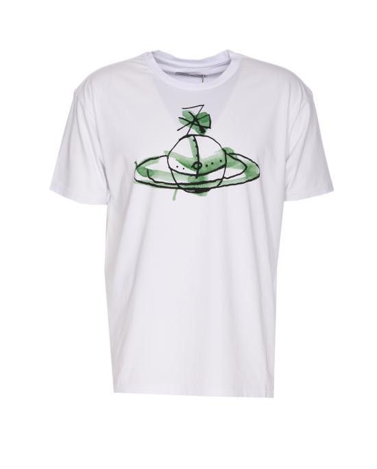 Vivienne Westwood VIVIENNE WESTWOOD Men T-Shirts 3G01003W J001MA401 White Size US S / EU 44-46 / 1 - 1 Thumbnail