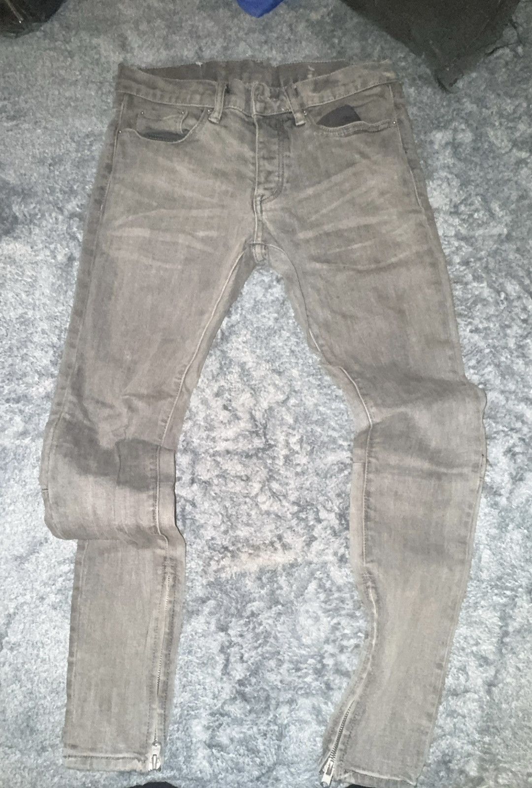 MNML MNML Skinny grey denim Size US 29 - 1 Thumbnail