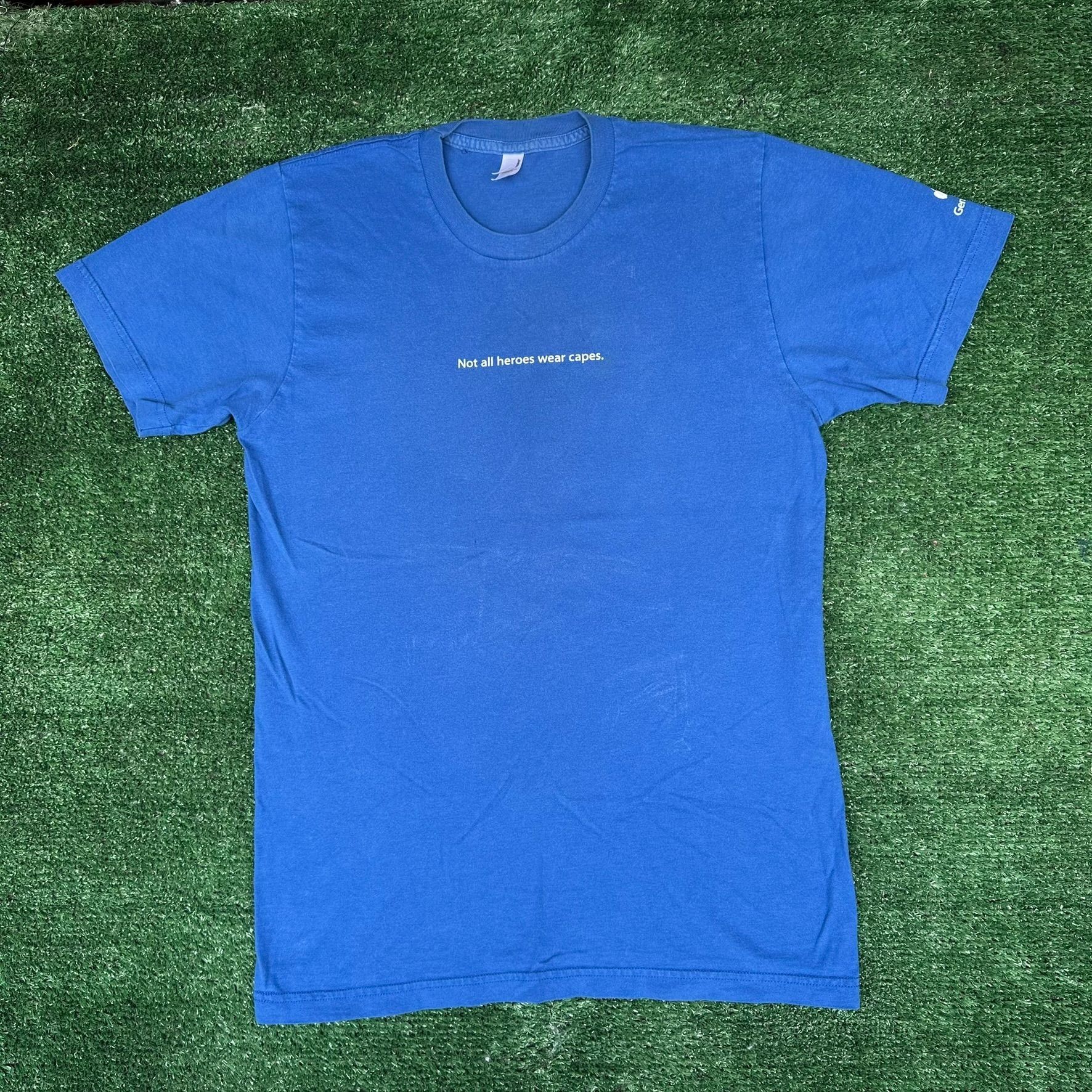 Apple Vintage Y2K Apple Store Genius Quote T-Shirt Blue S Not All Size US S / EU 44-46 / 1 - 1 Thumbnail