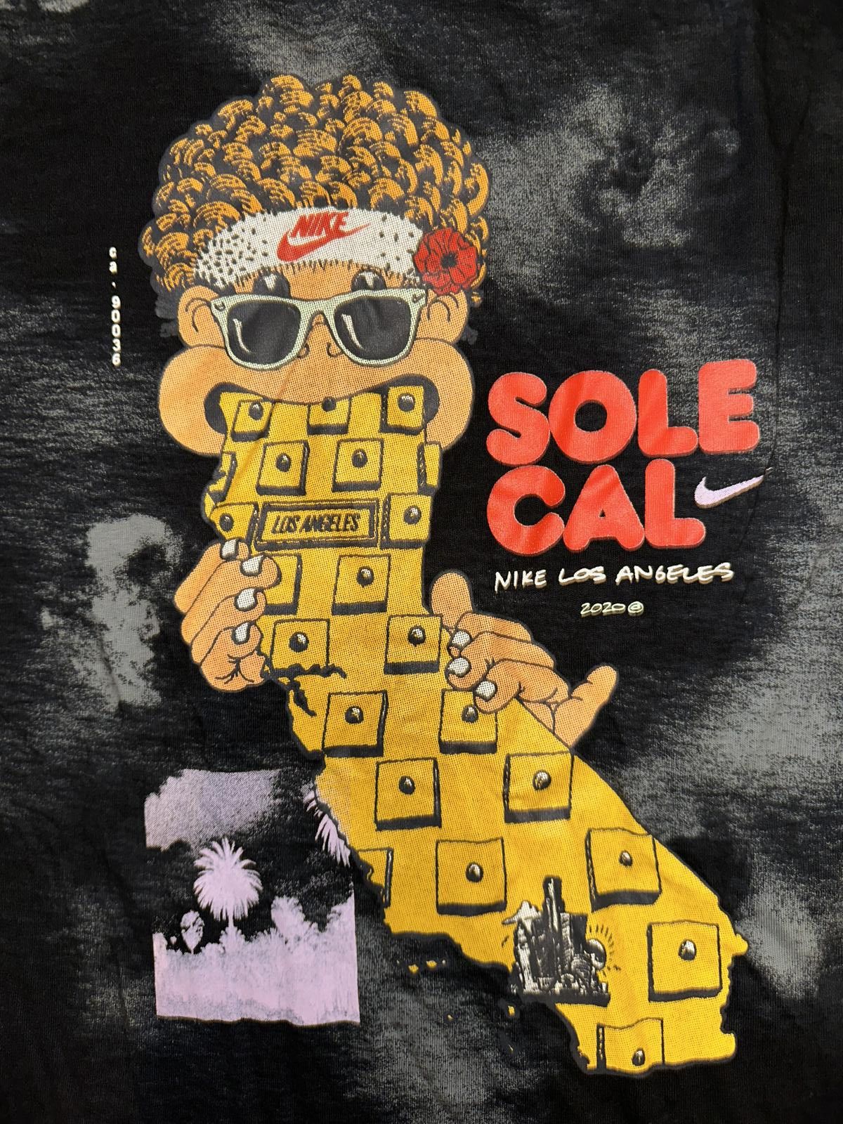 Nike Nike Men’s Sole Cal Sneakerhead LA Los Angeles Shirt Size US XL / EU 56 / 4 - 5 Thumbnail