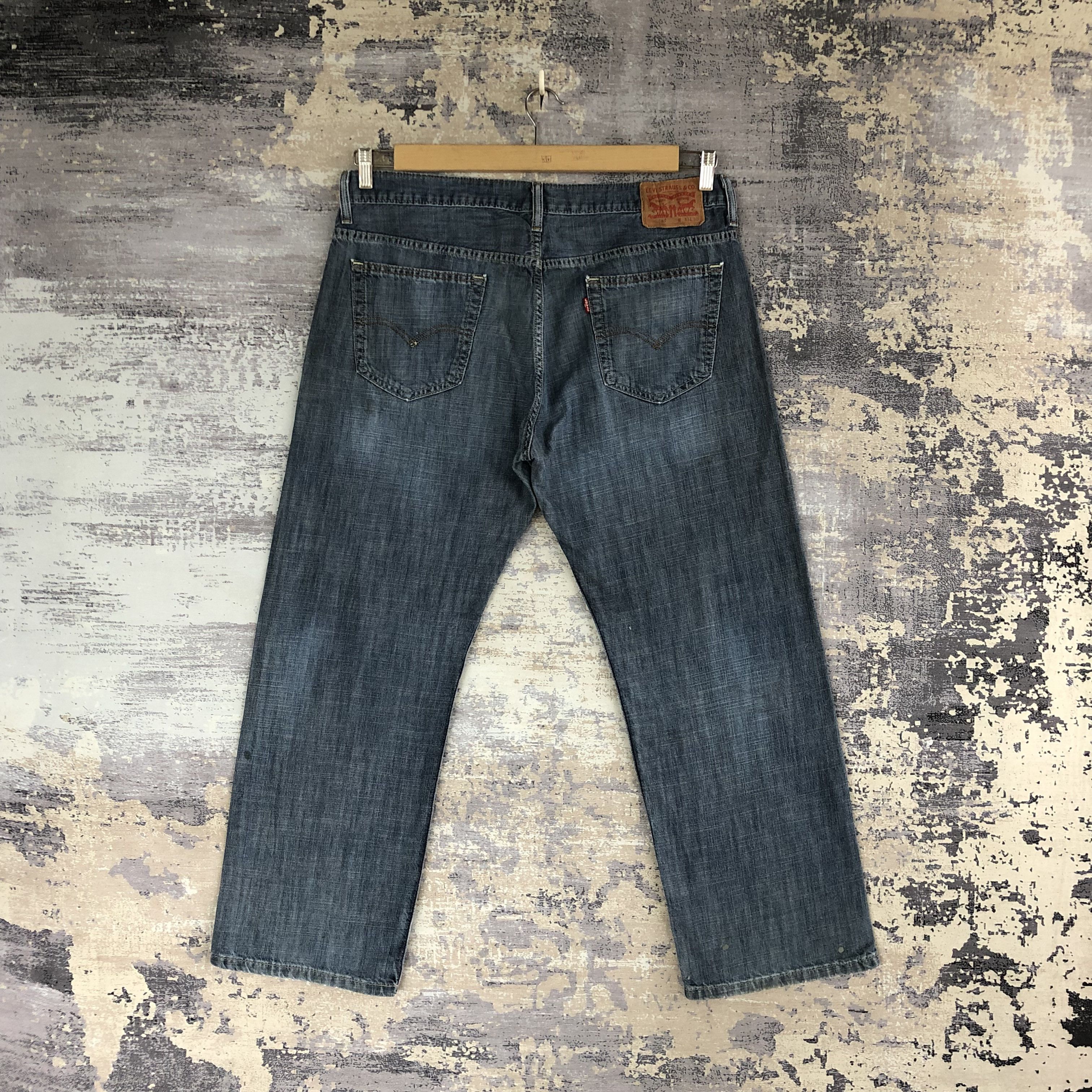 Levi's Vintage Y2K Levis Distressed Faded Jeans Levi's Ripped Denim Size US 38 / EU 54 - 2 Thumbnail