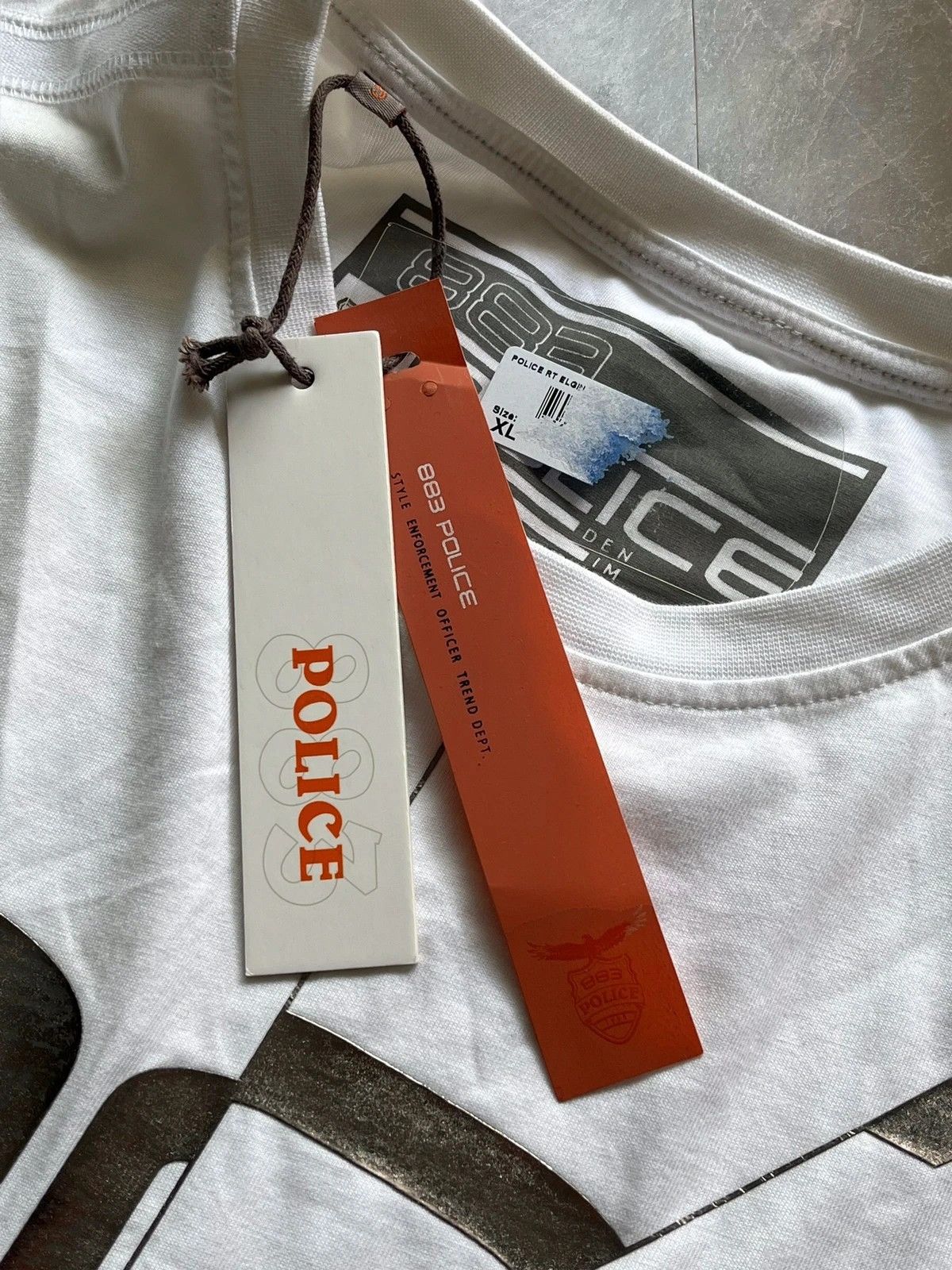 Other Police 883 Denim Luxury T-Shirt Y2K 2000s Size 5 XL Size US XL / EU 56 / 4 - 9 Thumbnail