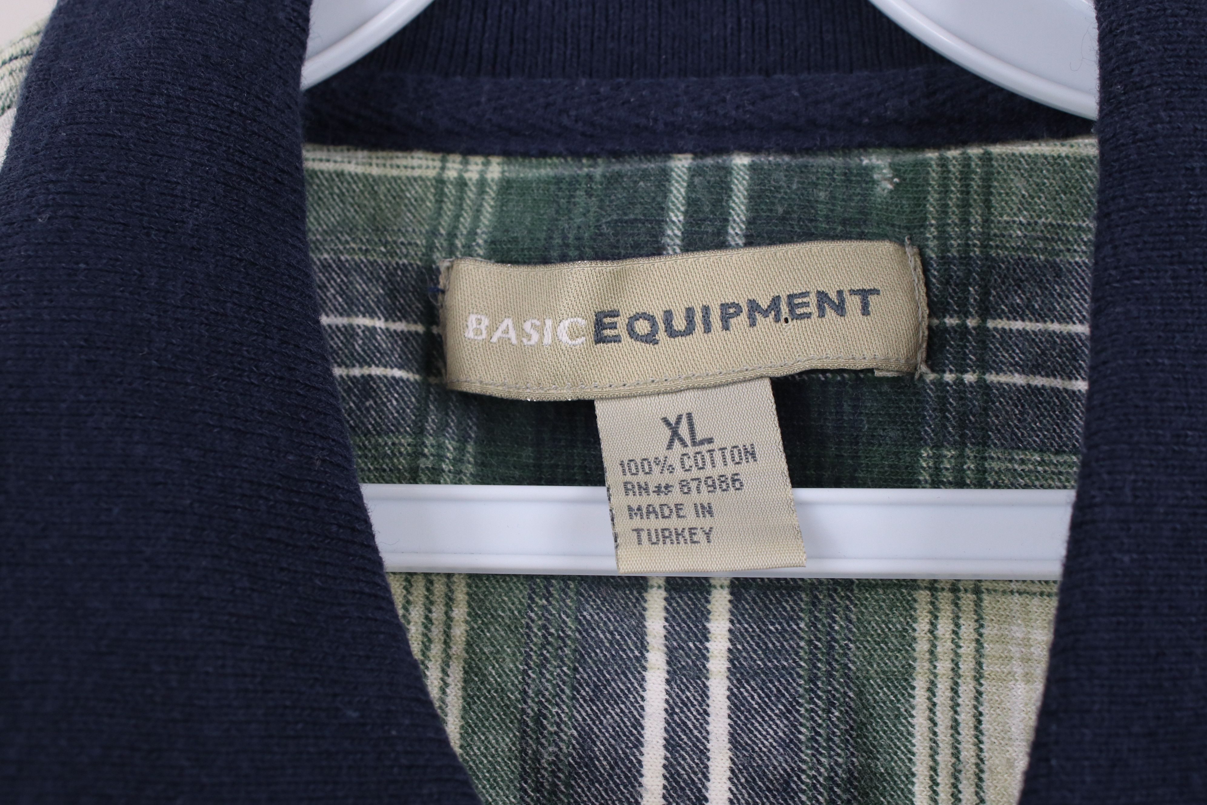 Vintage Vintage 90s Streetwear Fit Short Sleeve Polo Shirt Plaid Size US XL / EU 56 / 4 - 5 Thumbnail