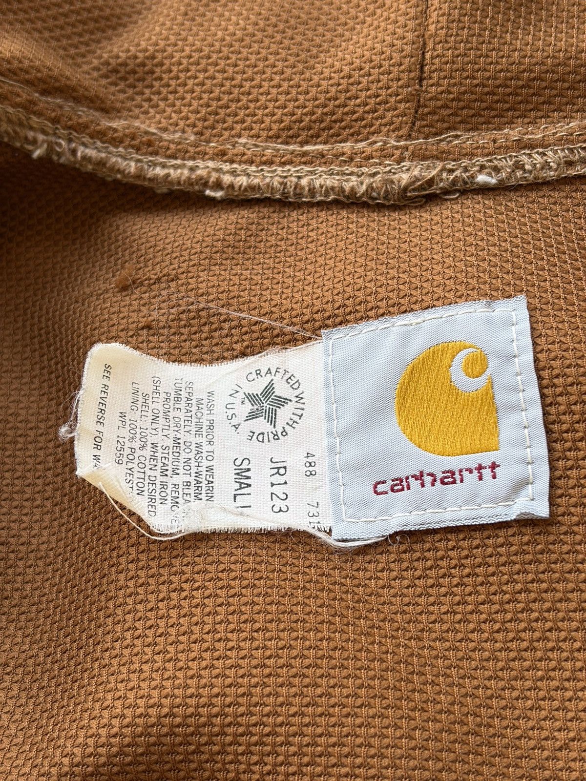 Carhartt VINTAGE 80’s CARHARTT ACTIVE JR123 CAMO JACKET BAPE LOOKS Size US S / EU 44-46 / 1 - 9 Thumbnail