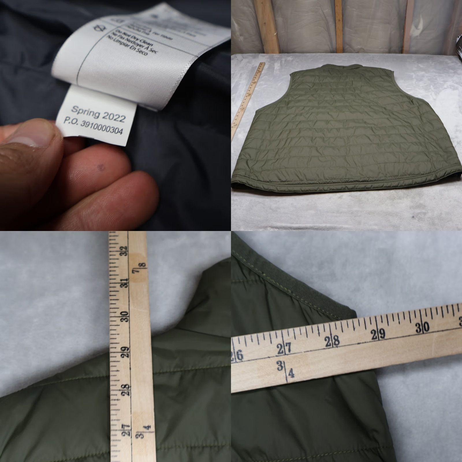 Carhartt VINTAGE Carhartt Vest Mens 3XL Green Gilliam Light Relaxed Fit Rain Defender Insulated Size US XXL / EU 58 / 5 - 8 Thumbnail
