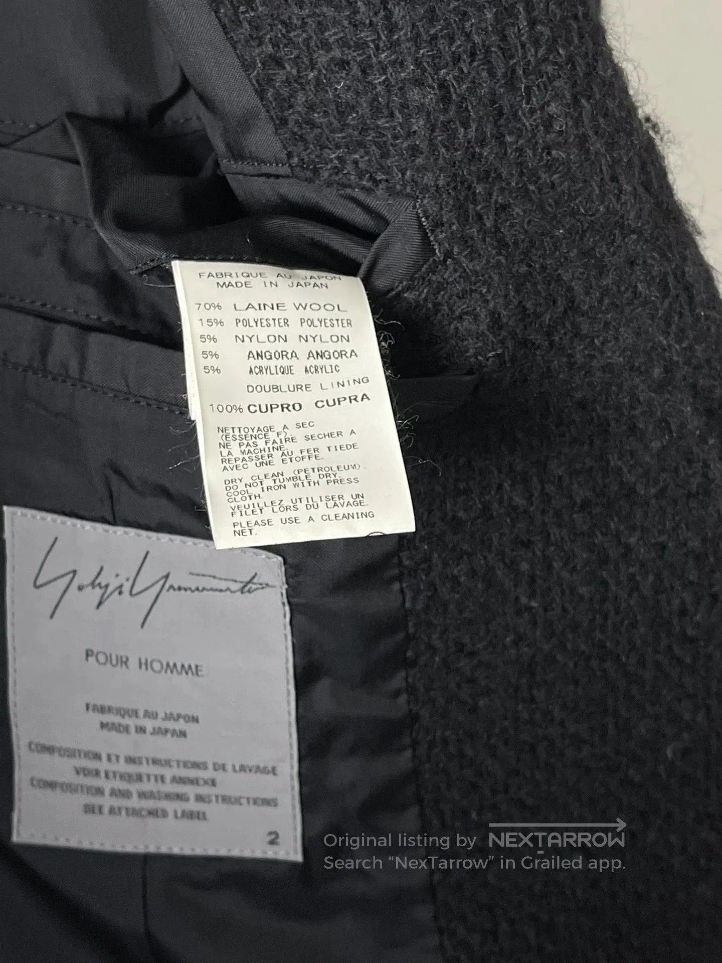 Yohji Yamamoto Yohji Yamamoto 13AW Knit Blazer. Size US M / EU 48-50 / 2 - 5 Thumbnail