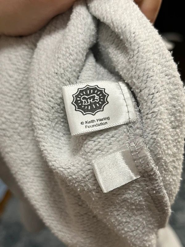 Obey Obey x Keith Haring 2012 Grey Crewneck Size US L / EU 52-54 / 3 - 8 Thumbnail