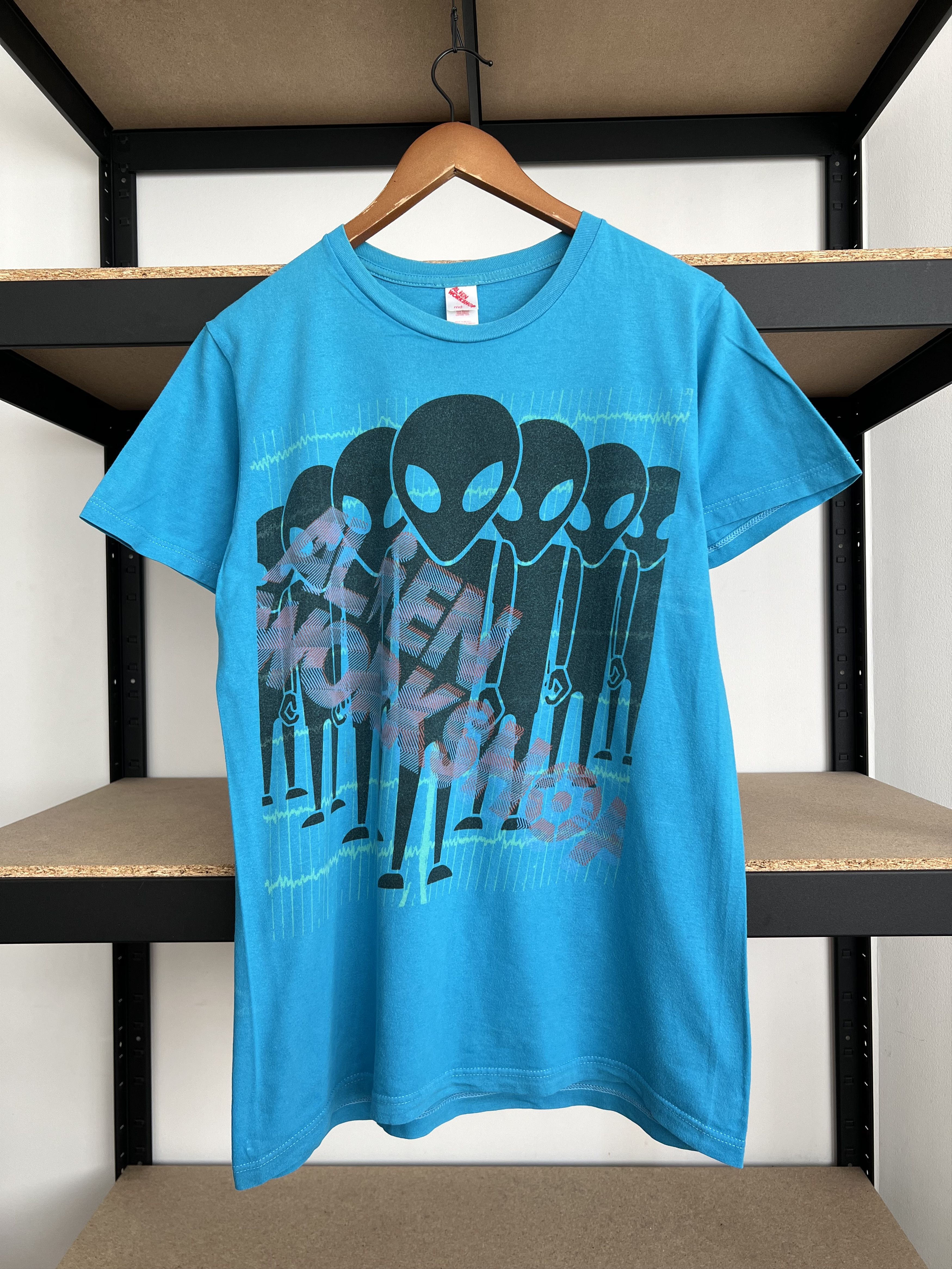 Alien Workshop Vintage 2000s Alien Workshop Skateboards Blue T-shirt Size US M / EU 48-50 / 2 - 1 Thumbnail