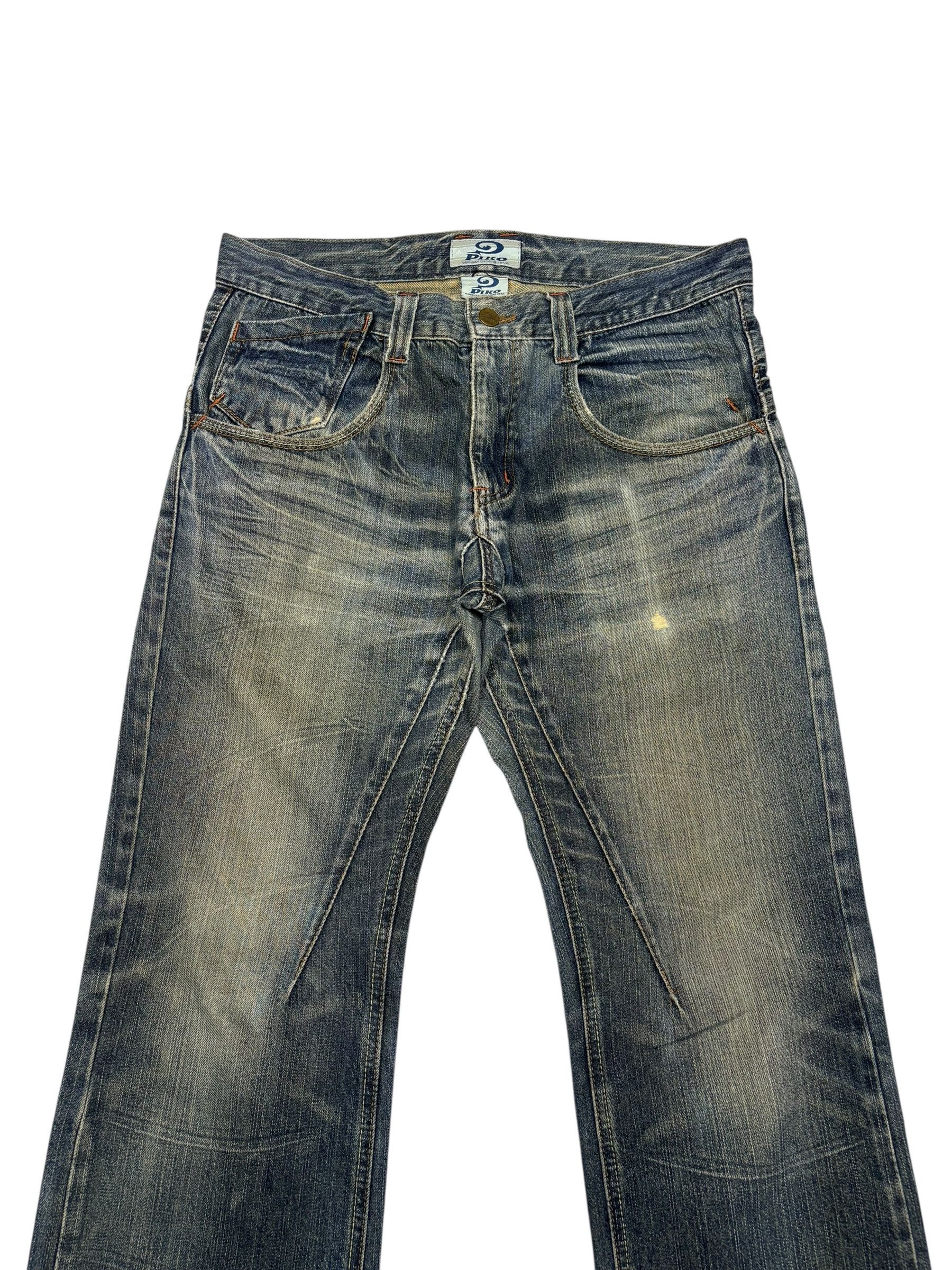 Hysteric Glamour × Undercover Vintage Piko Aloha Bootcut Distressed Denim Jeans Size US 32 / EU 48 - 5 Thumbnail