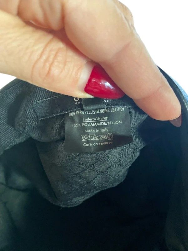 Gucci F/W 2003 RUNWAY LEATHER CAP BY TOM FORD Size ONE SIZE - 9 Thumbnail
