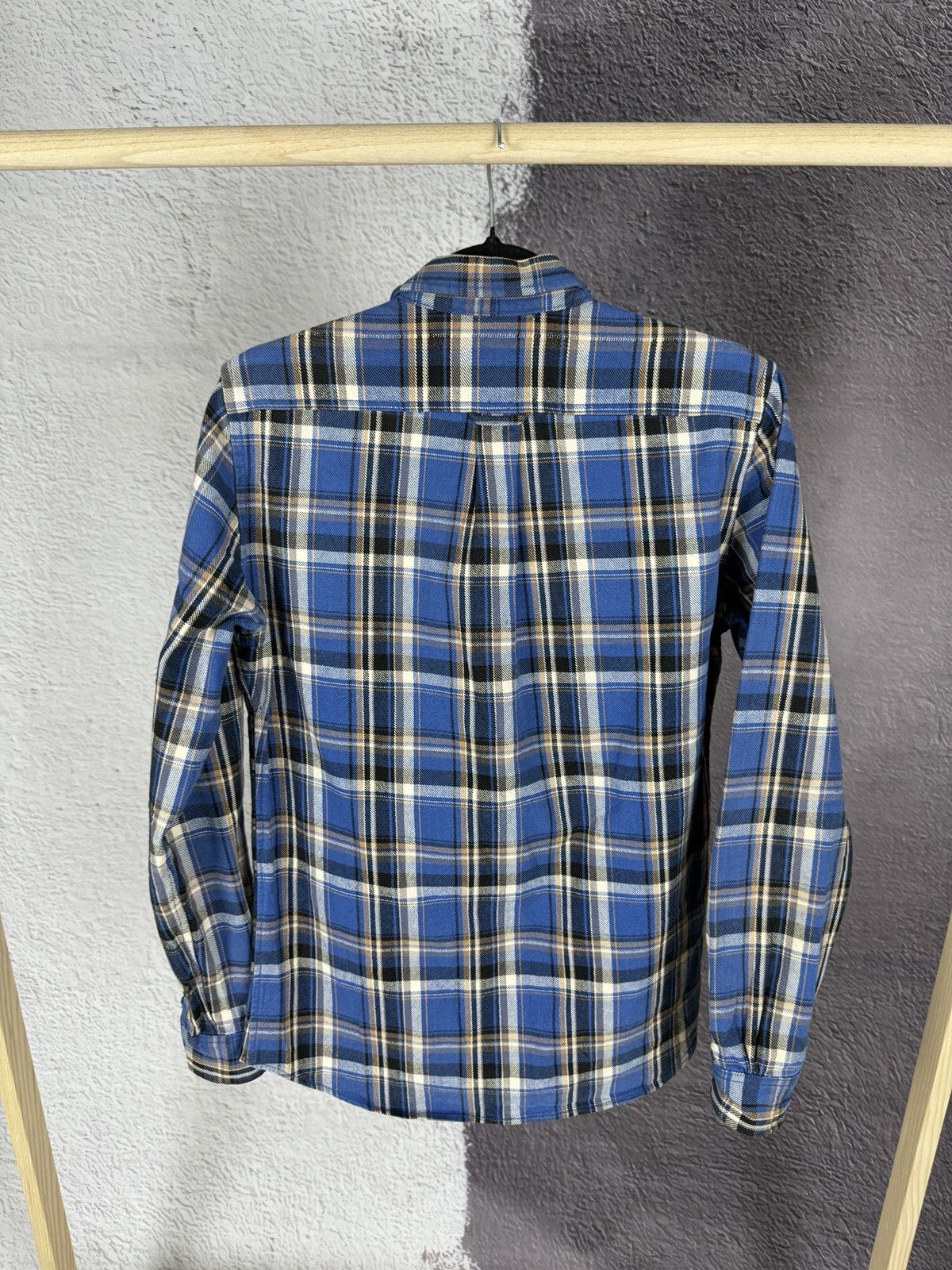Japanese Brand Azul by Moussy Wardrobe Trunk checkered flannel shirt Size US M / EU 48-50 / 2 - 11 Thumbnail