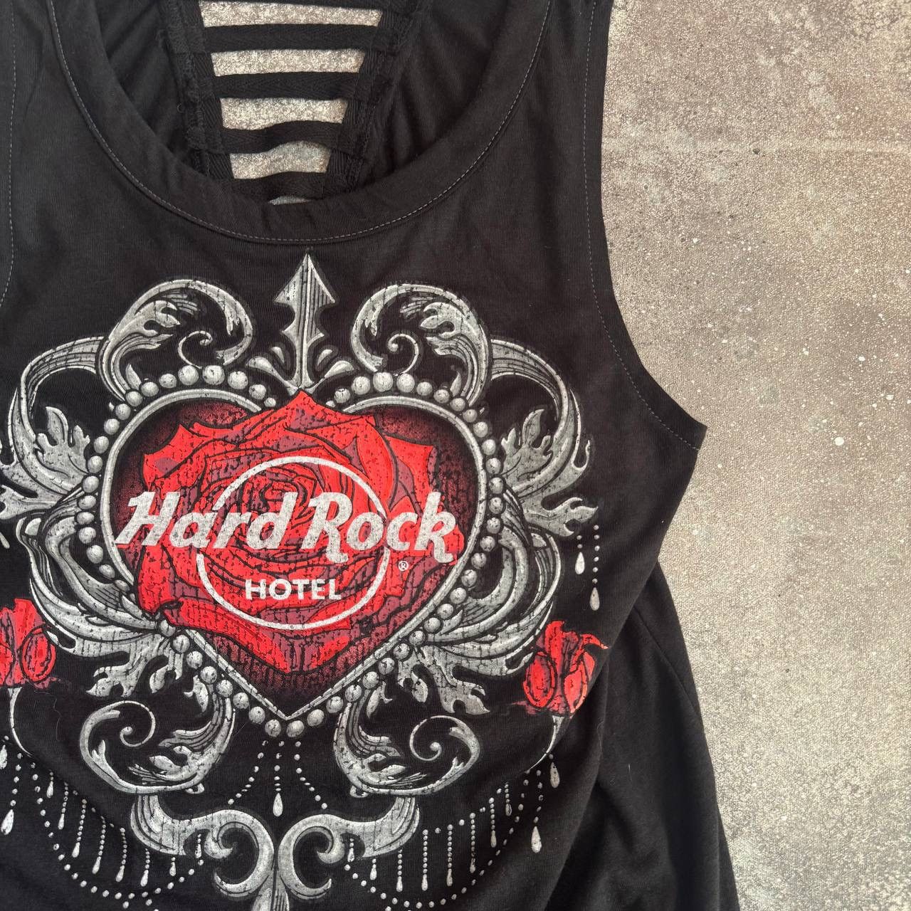 Hard Rock Cafe × Vintage Hard Rock Hotel Daytona Beach Y2K Vintage Tank Top Size M / US 6-8 / IT 42-44 - 5 Thumbnail