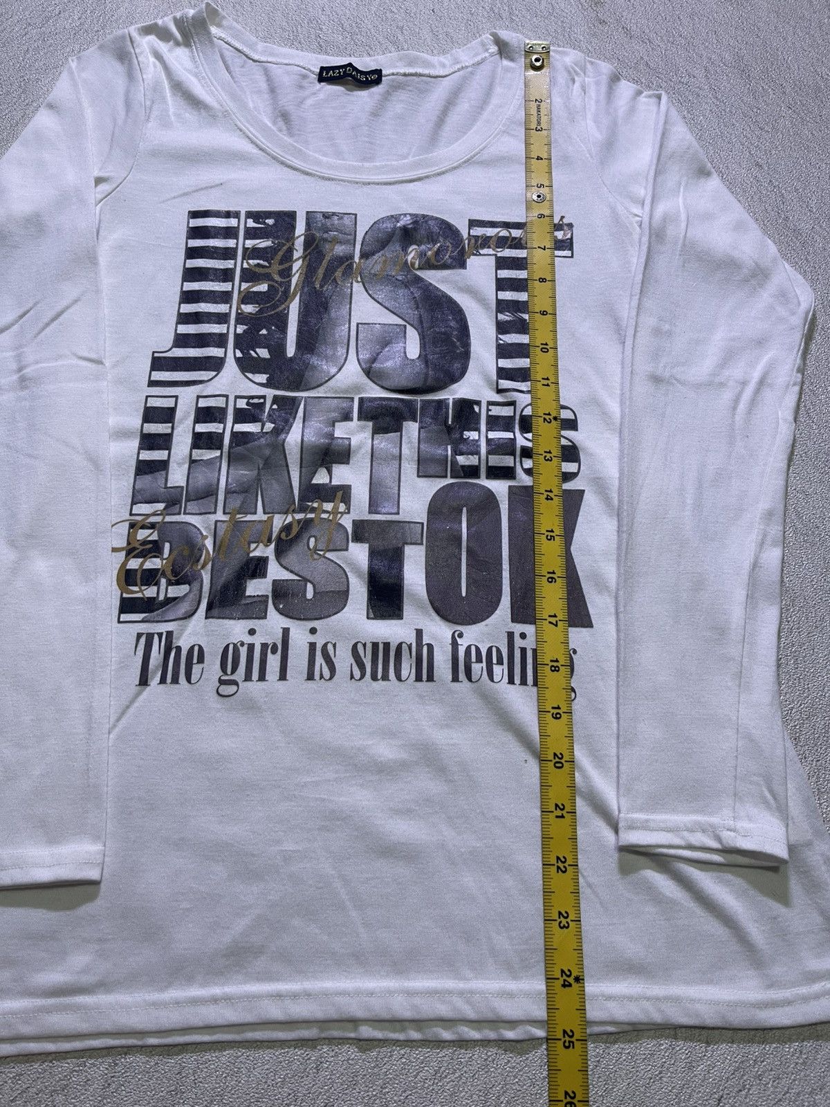Hysteric Glamour Y2K LAZY DAISY long sleeve tshirt Size US S / EU 44-46 / 1 - 7 Thumbnail