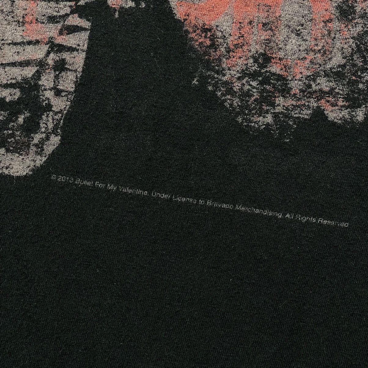 Band Tees × Vintage Vintage Y2k Bullet For My Valentine Rare T-shirt Size US XL / EU 56 / 4 - 4 Thumbnail