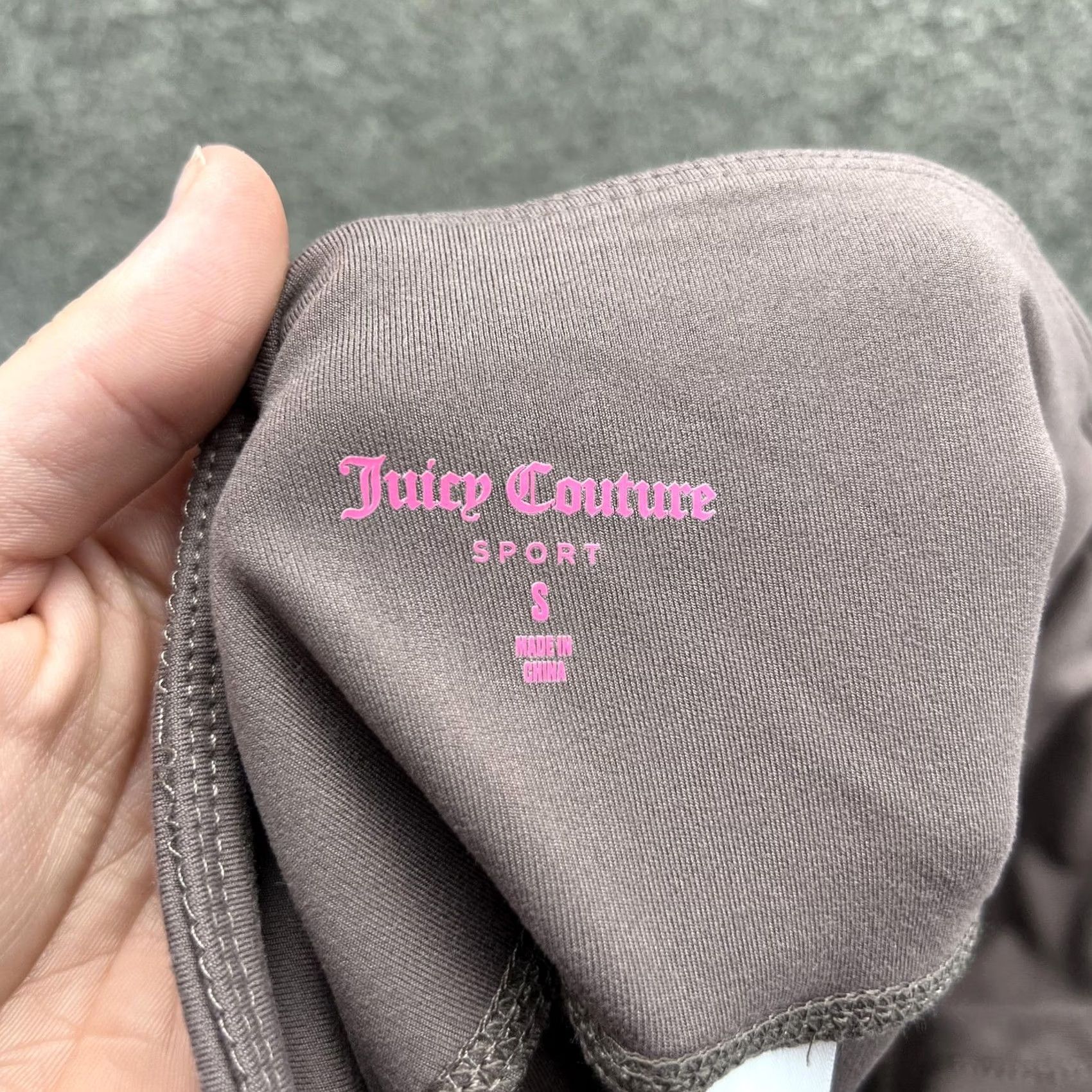 Juicy Couture Juicy Couture Sport Leggings Womens Small Brown Ankle High Rise Yoga Pants Size 28" / US 6 / IT 42 - 2 Thumbnail