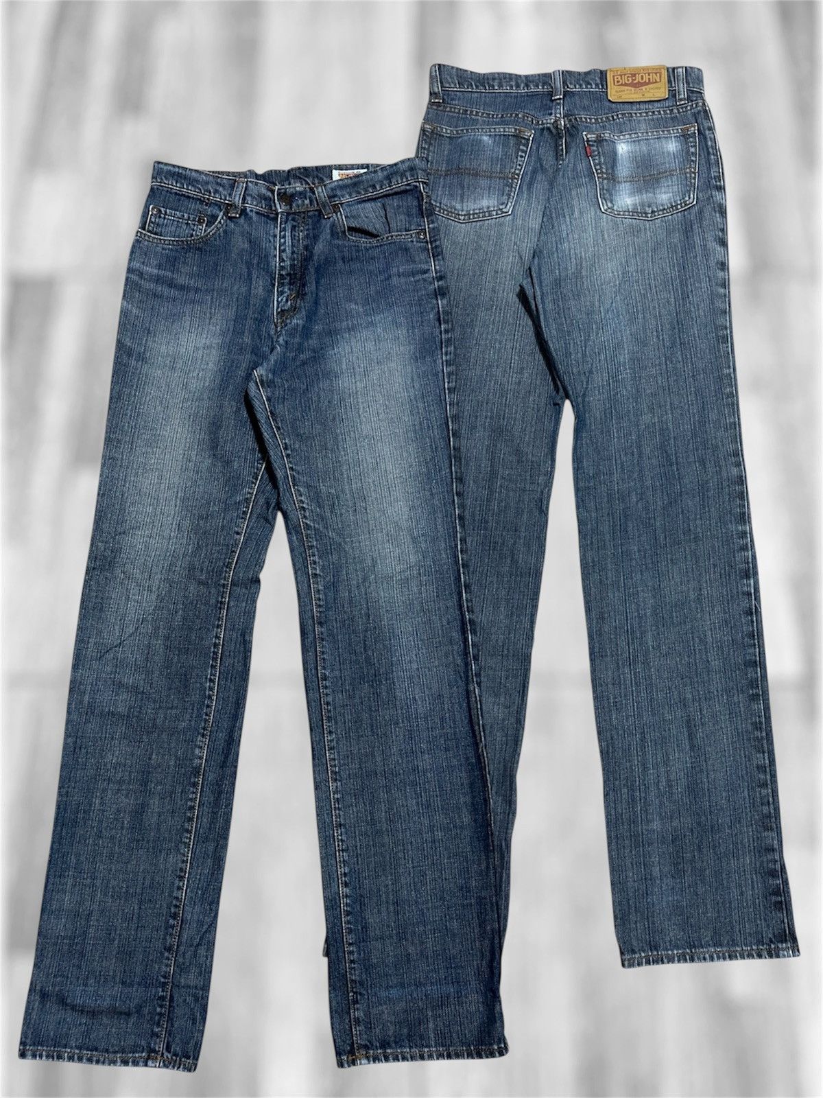Big John Japan Made Big John Classic Straight Fit Jeans Size US 30 / EU 46 - 1 Thumbnail