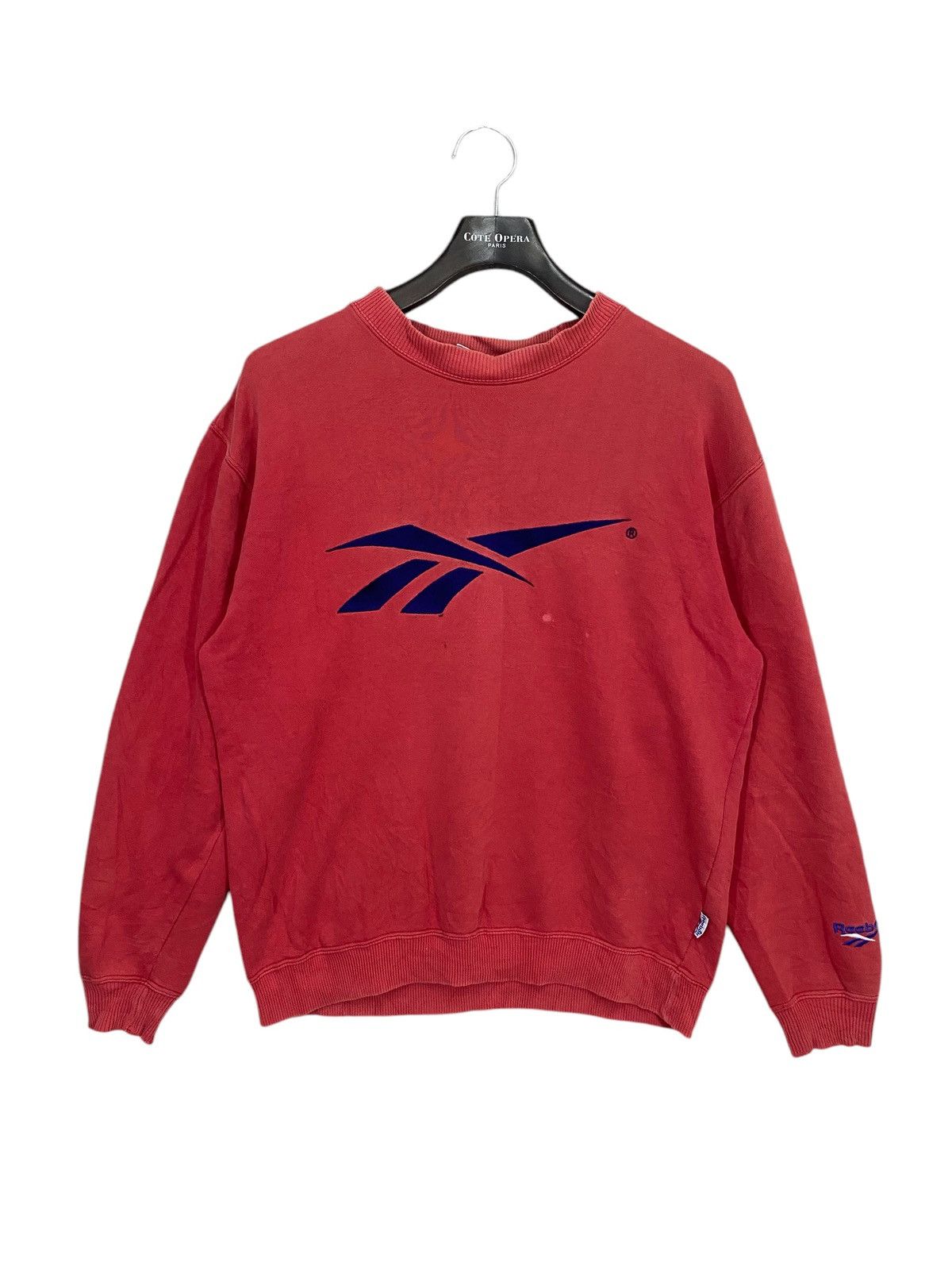 Other × Reebok × Vintage Vintage reebok sweatshirt crewneck pullover distressed Size US L / EU 52-54 / 3 - 1 Thumbnail