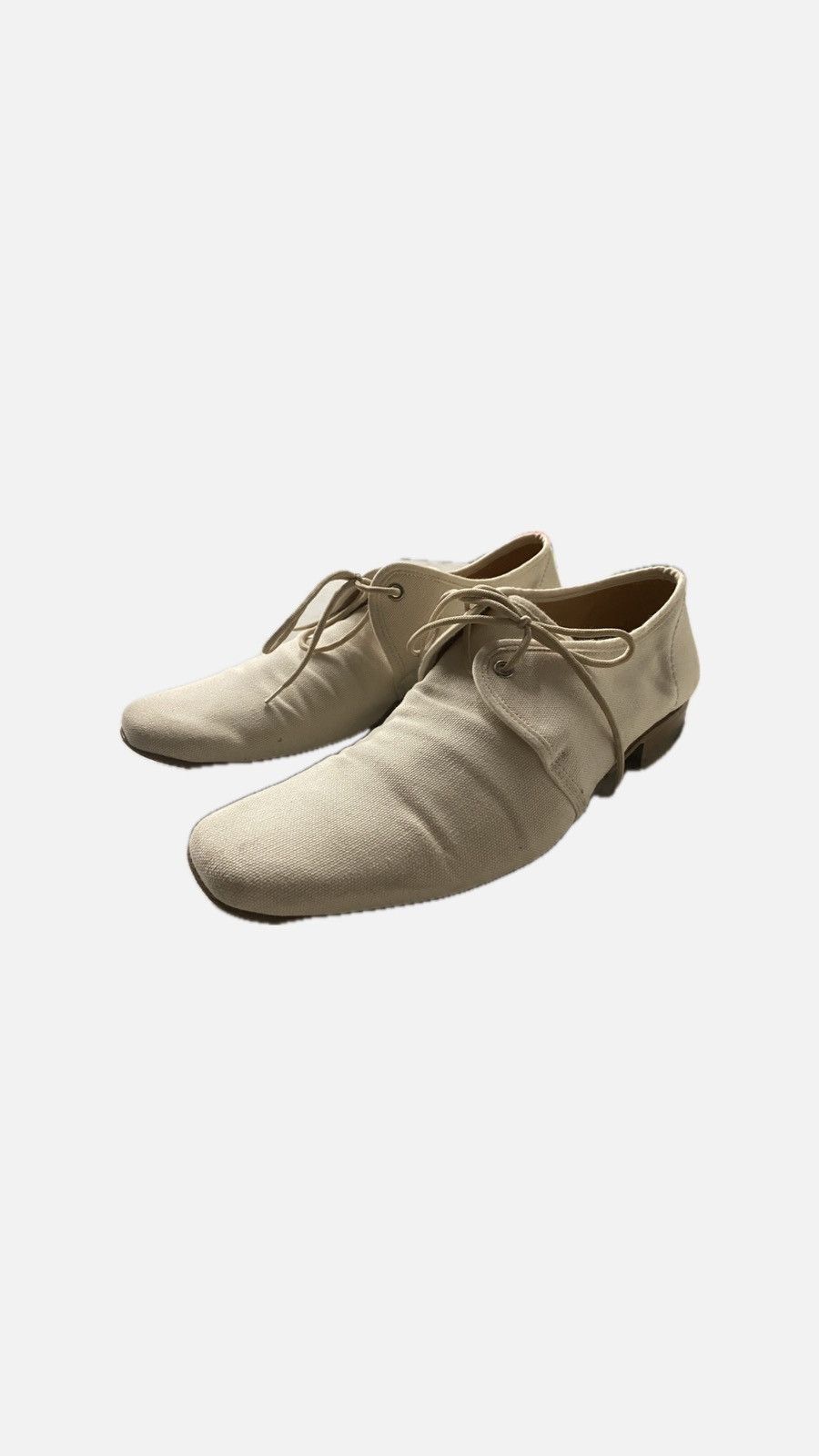 Maison Margiela Maison Margiela Canvas Dress Shoes Size US 8 / EU 41 - 3 Thumbnail