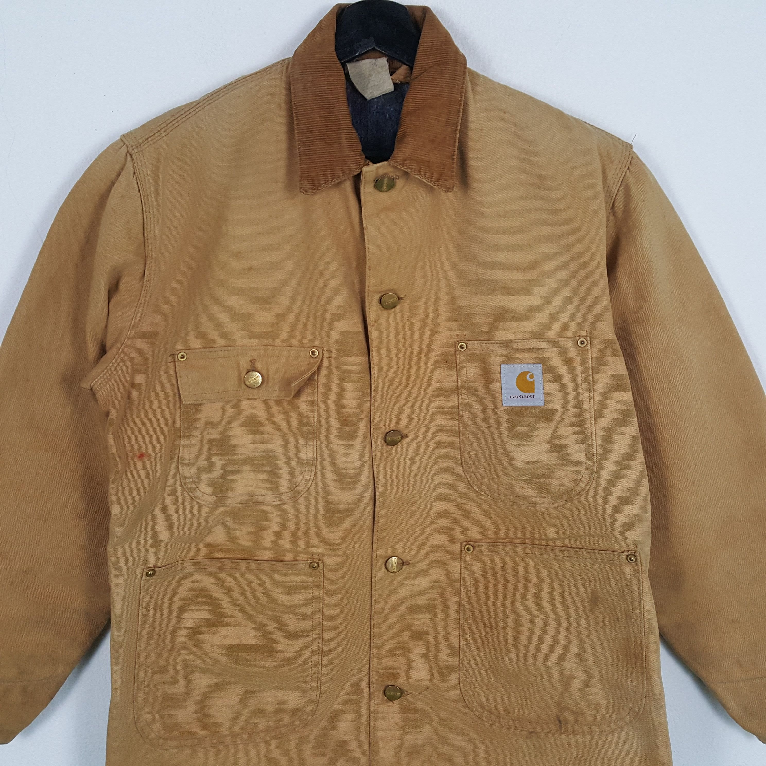 Carhartt × Vintage CARHARTT Winter Workwear Style Jacket Size US L / EU 52-54 / 3 - 2 Thumbnail