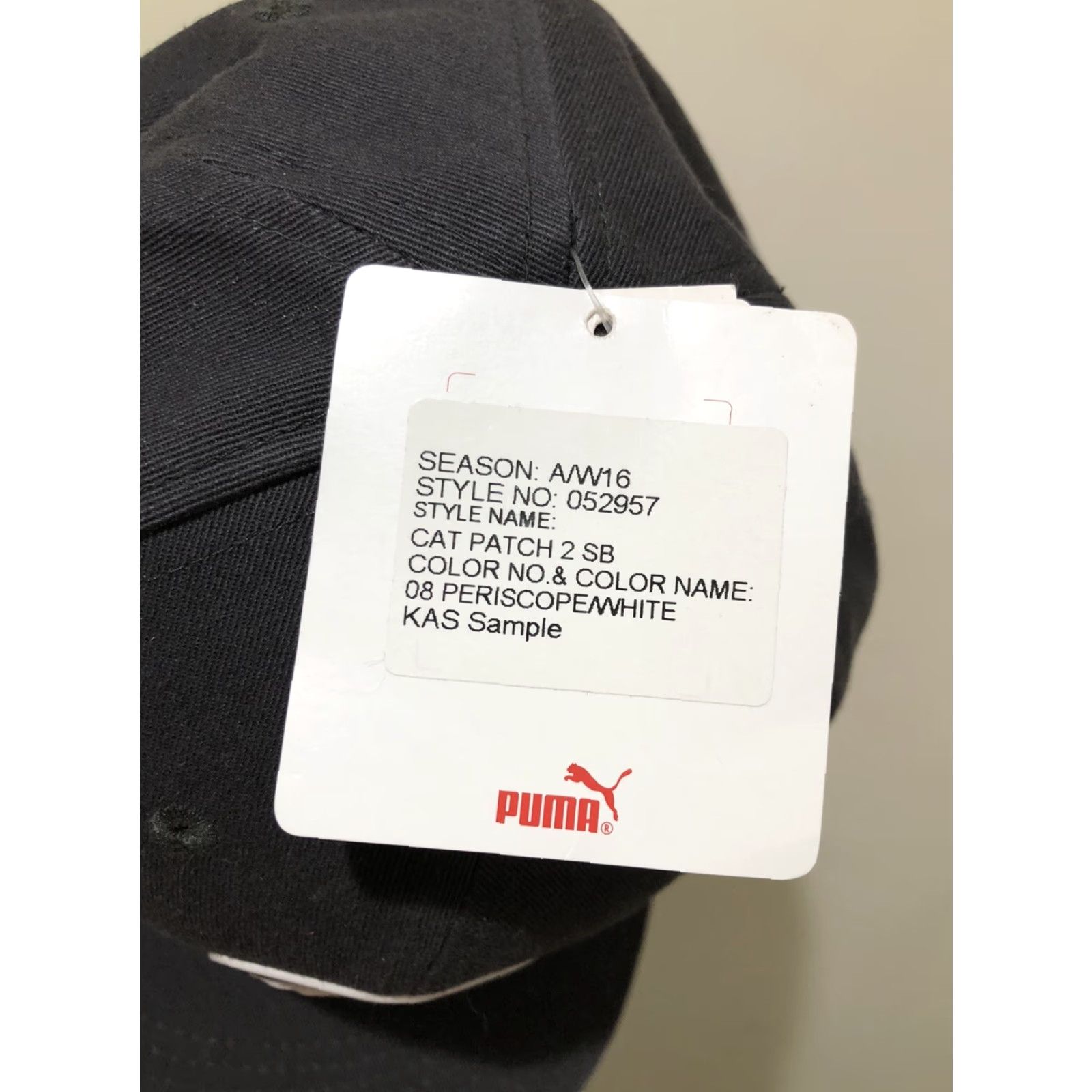 Puma Puma Golf Cat Patch 2.0 Snapback Cap Hat Gray Dry Cell NWT Sample Men Adjustable Cap Golf Hat Mens Size ONE SIZE - 4 Thumbnail