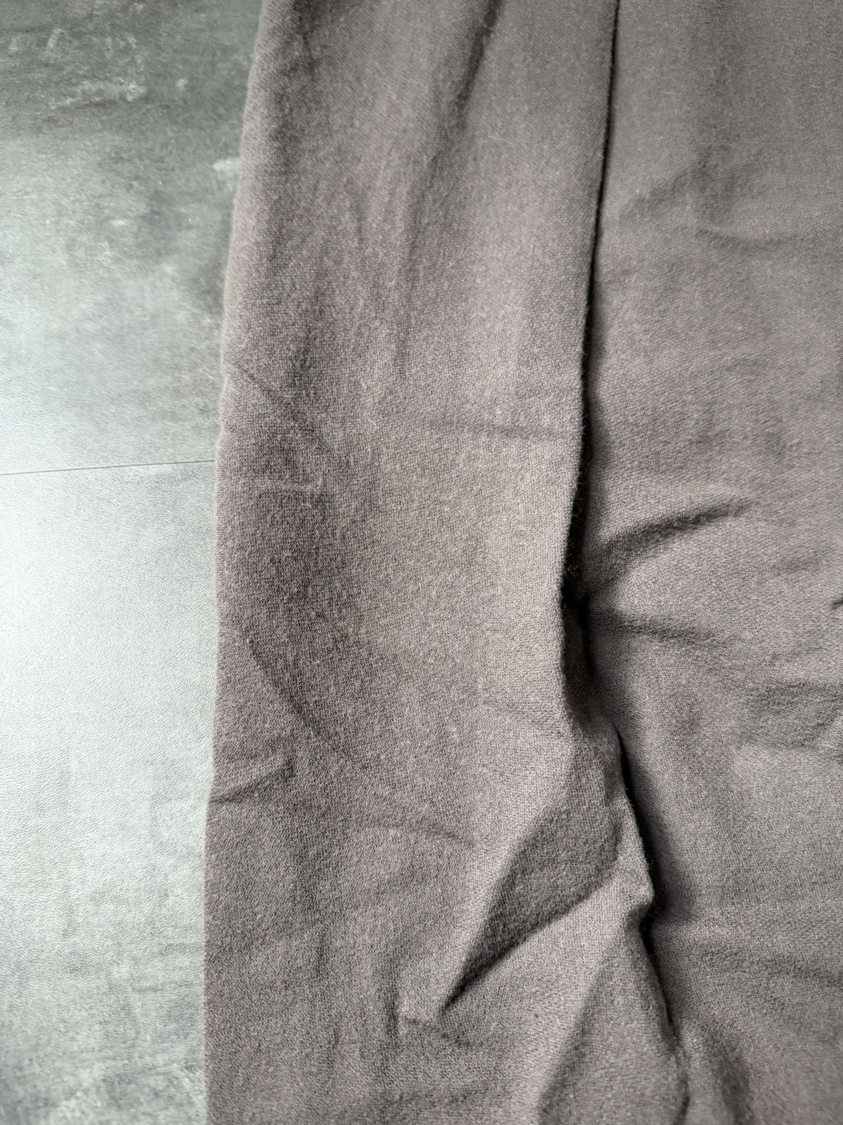 Rick Owens F/W 10 "GLEAM" Cropped Pleated Runway Wool Pants Size US 32 / EU 48 - 4 Thumbnail
