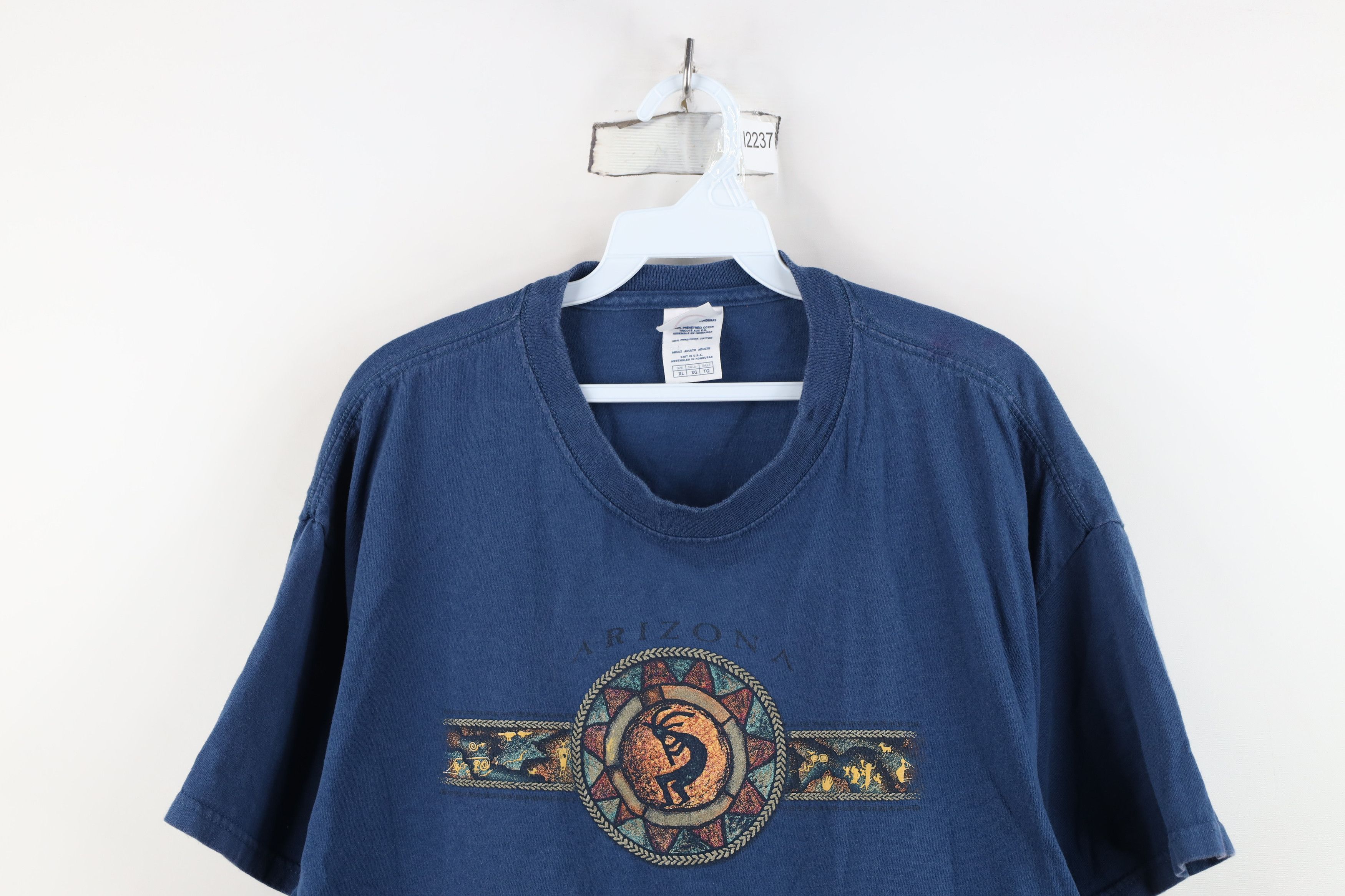 Vintage Vintage 90s Y2K Streetwear Kokopelli Short Sleeve T-Shirt Size US XL / EU 56 / 4 - 2 Thumbnail