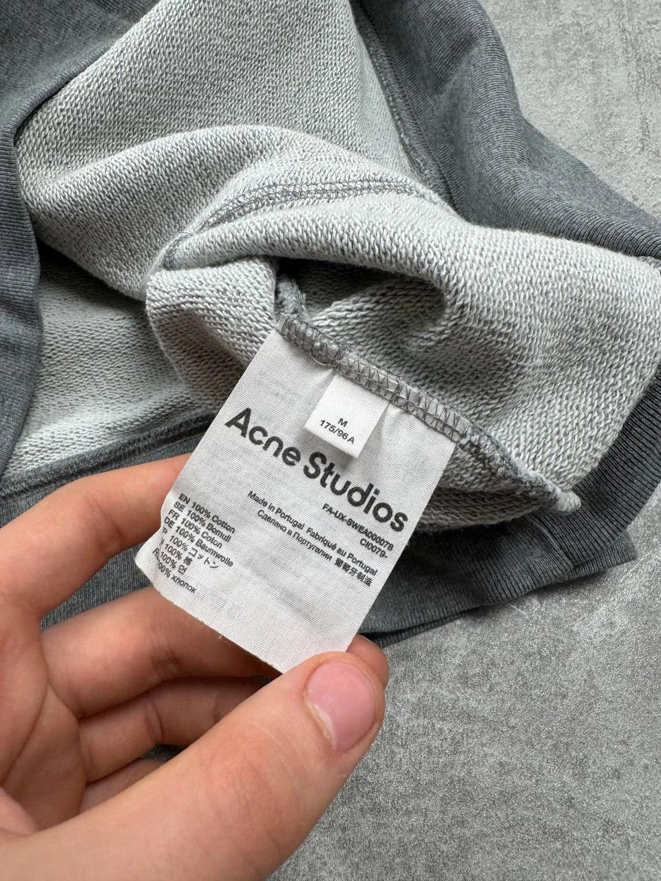 Acne Studios Acne Studios hoodie sweater mini logo old money Size US M / EU 48-50 / 2 - 6 Thumbnail