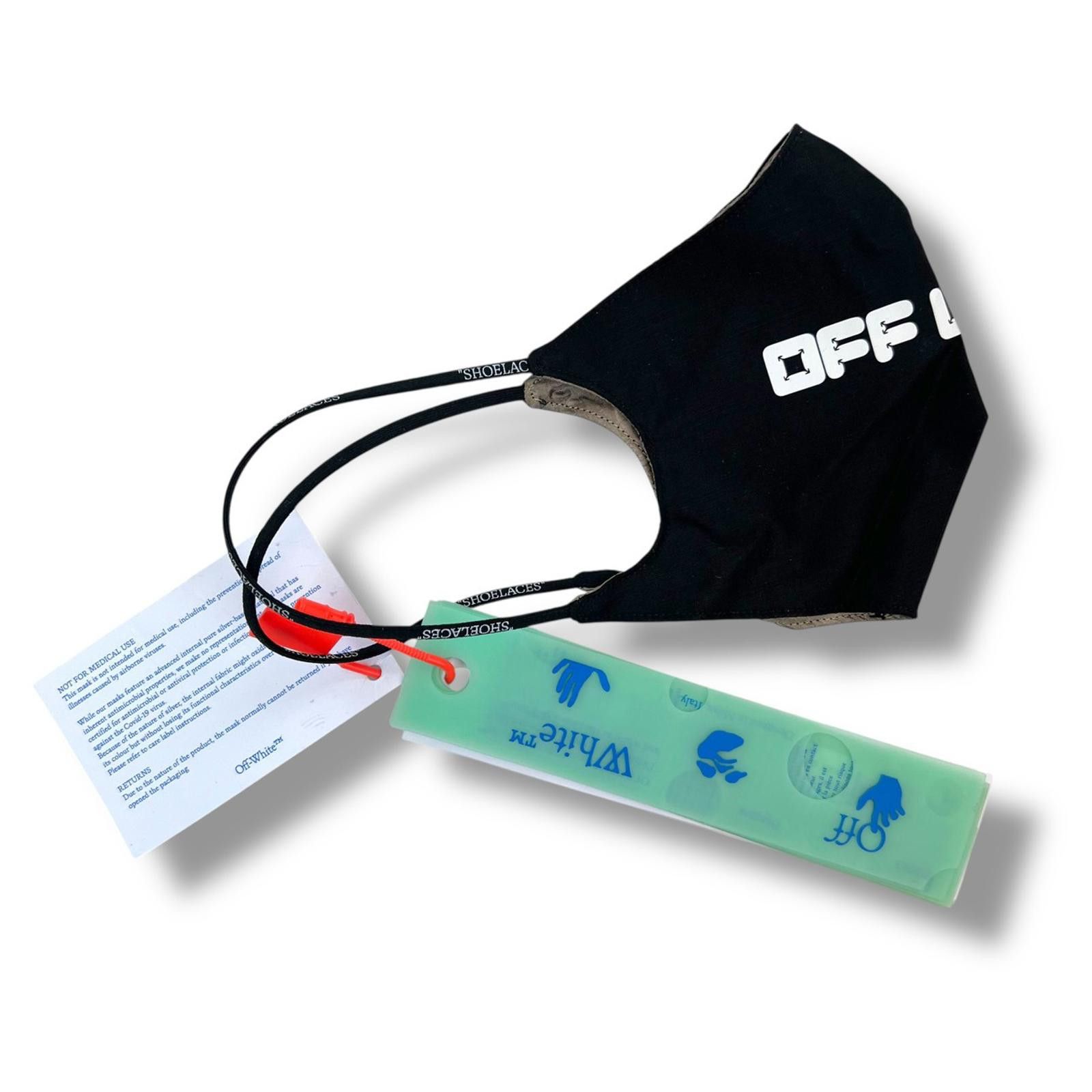 Off-White Off-White Arrows Font Face Mask Size ONE SIZE - 2 Thumbnail