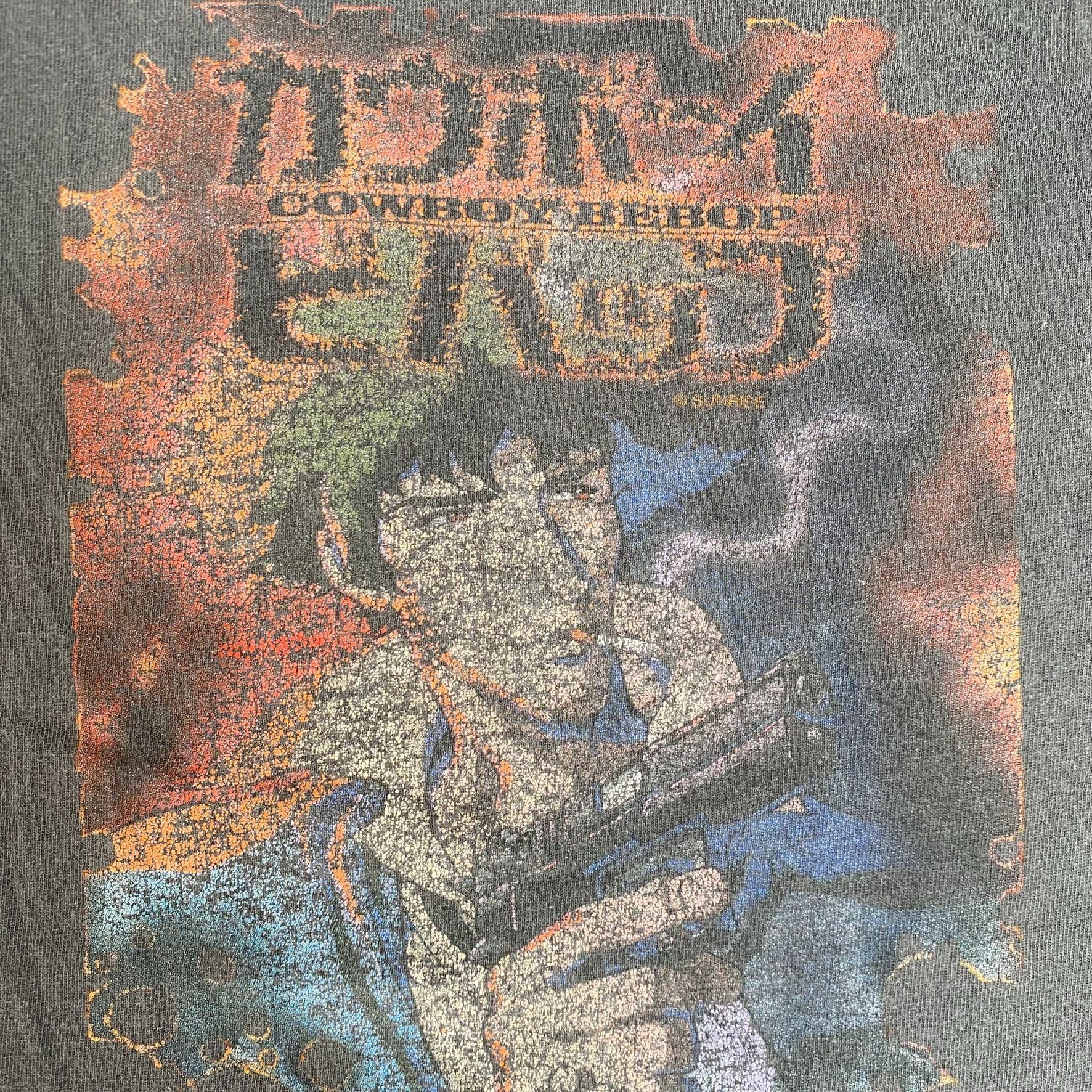 Japanese Brand Vintage 90s Cowboy Bebop Shirt Spike Spiegel Japan Anime Tee Size US XL / EU 56 / 4 - 3 Thumbnail