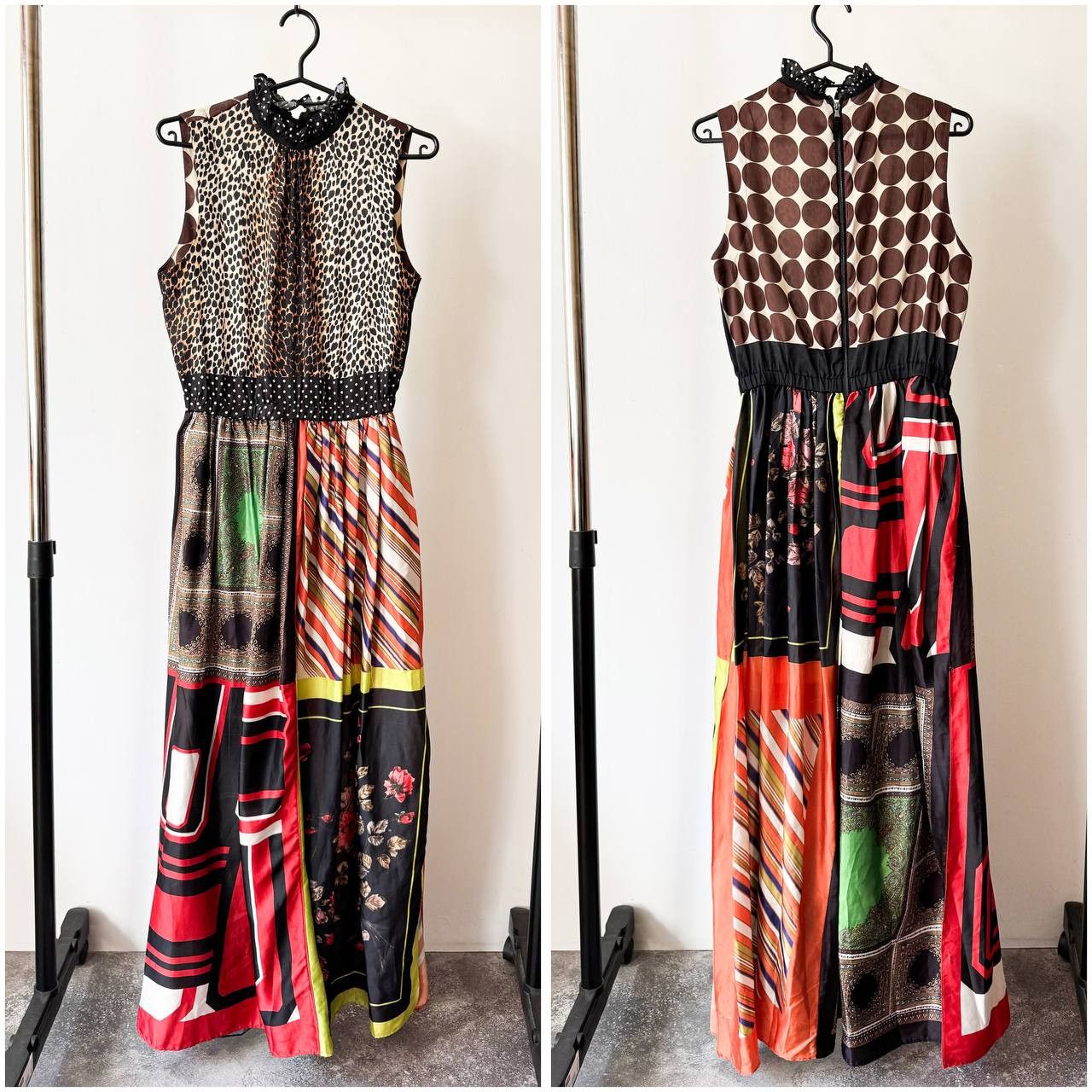 Dolce & Gabbana × Vintage D&G Dolce & Gabbana Vintage Leopard Maxi Dress Size M / US 6-8 / IT 42-44 - 1 Thumbnail