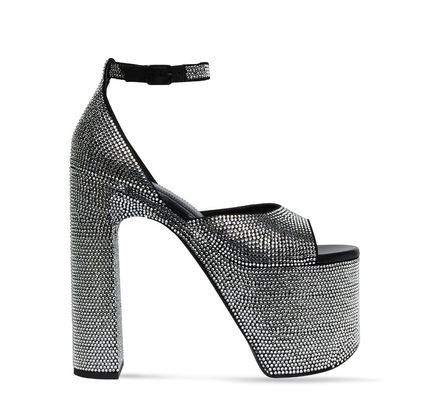 Balenciaga Balenciaga Camden 160mm Sandal with Rhinestones Size US 11 / IT 41 - 1 Thumbnail