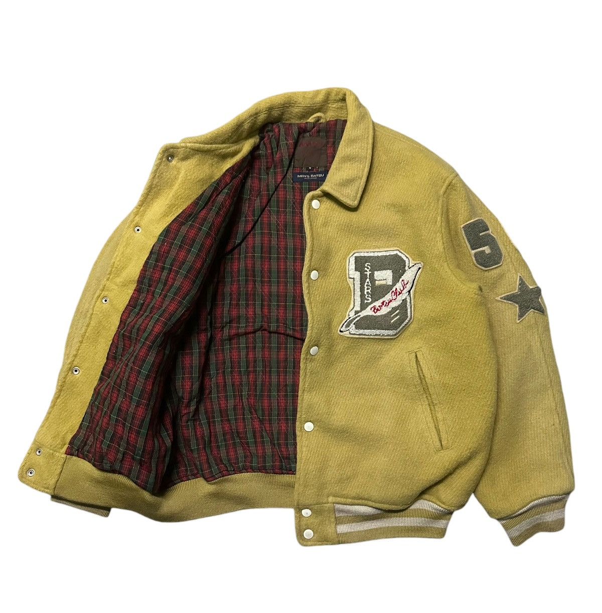 Vintage Men’s Bat-su championship football wool varsity jacket Size US M / EU 48-50 / 2 - 3 Thumbnail