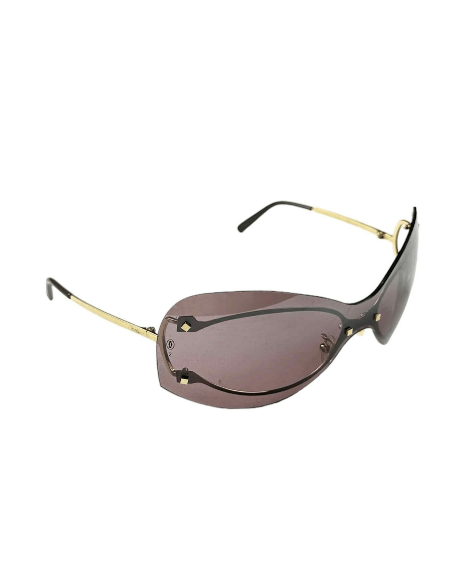 Cartier Cartier mask sunglasses Size ONE SIZE - 2 Thumbnail