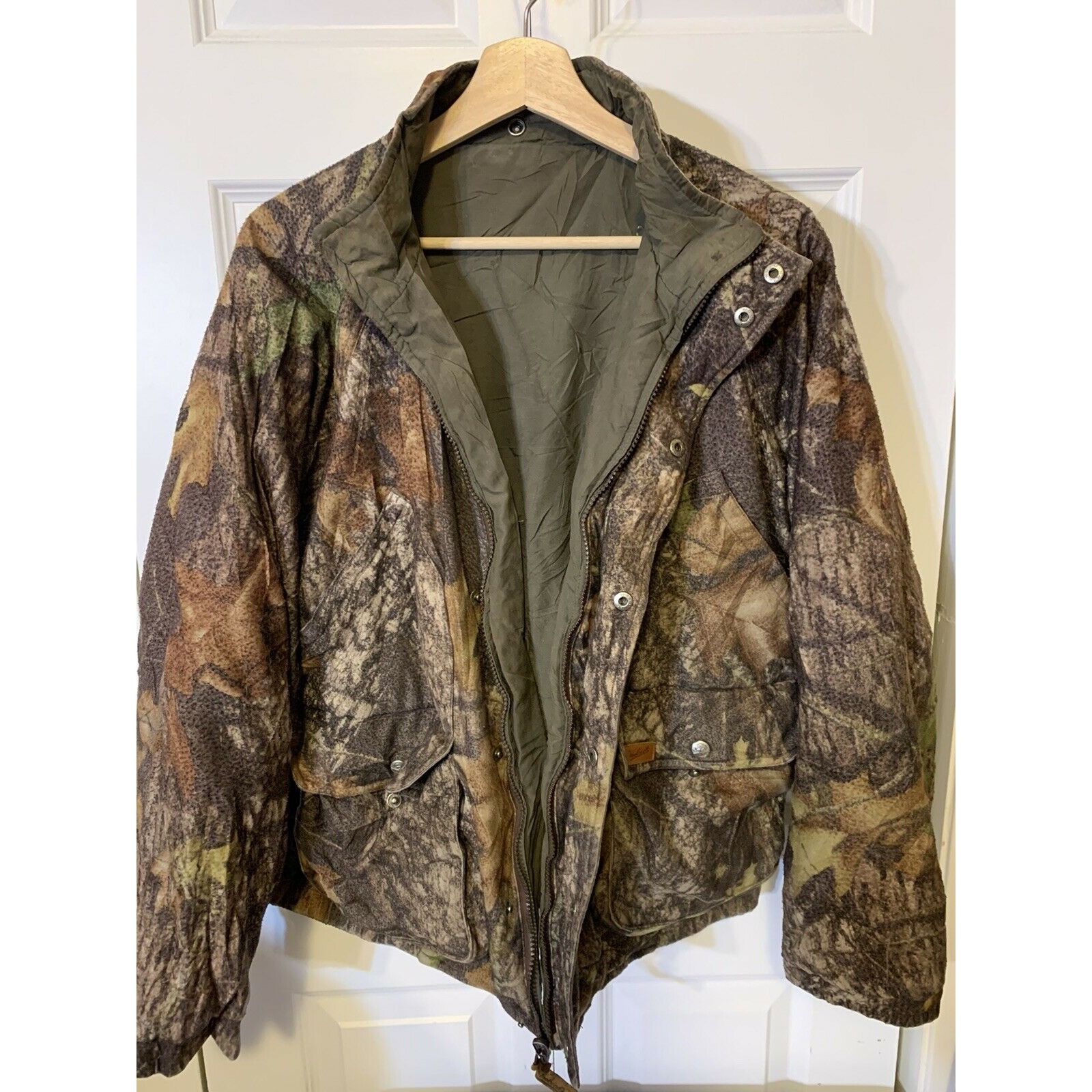 Woolrich Woolen Mills Vtg Woolrich Men's Sz L 42-44 Camo Coat Jacket Hunting Outdo Size US L / EU 52-54 / 3 - 4 Thumbnail