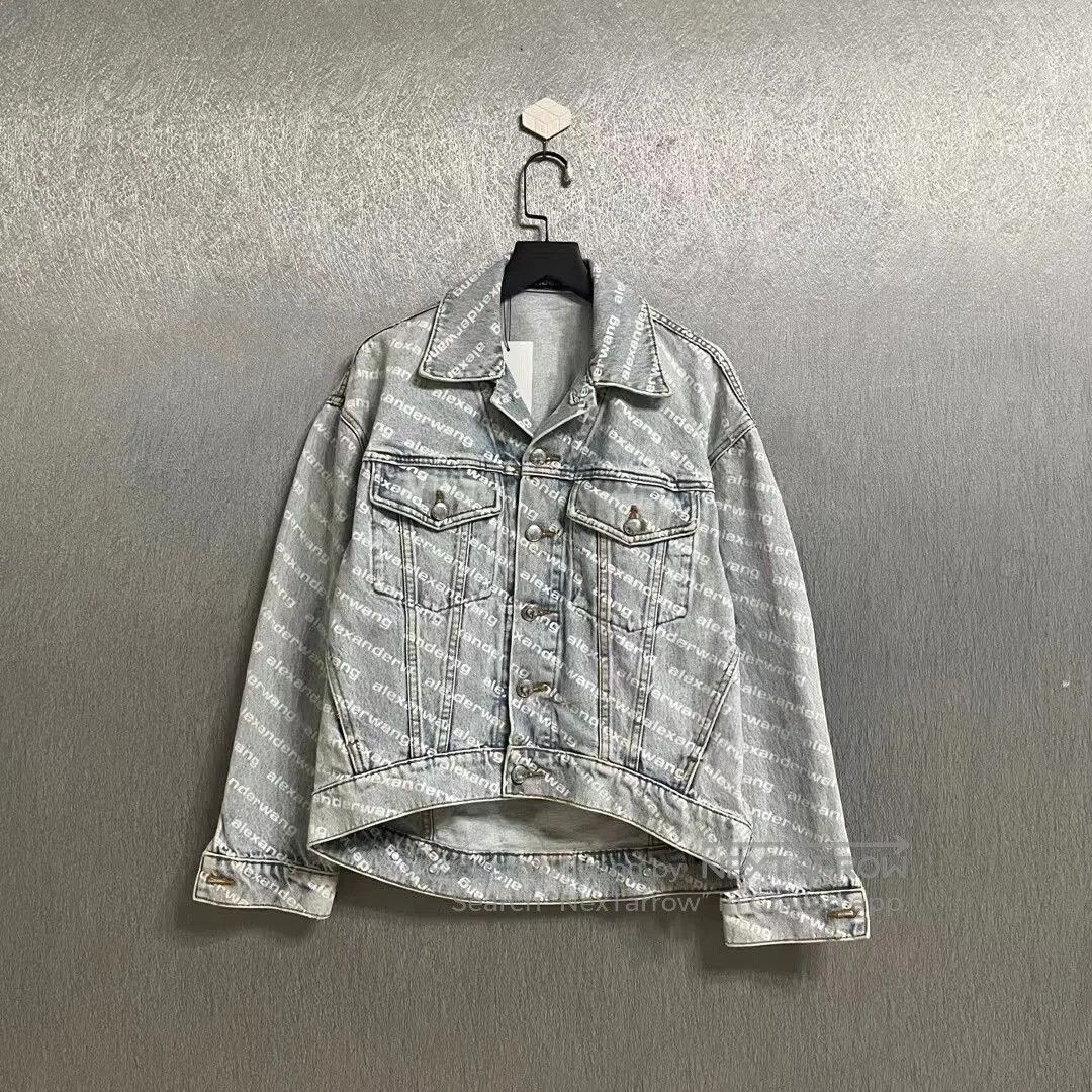 alexander wang denim jacket in very good condition.