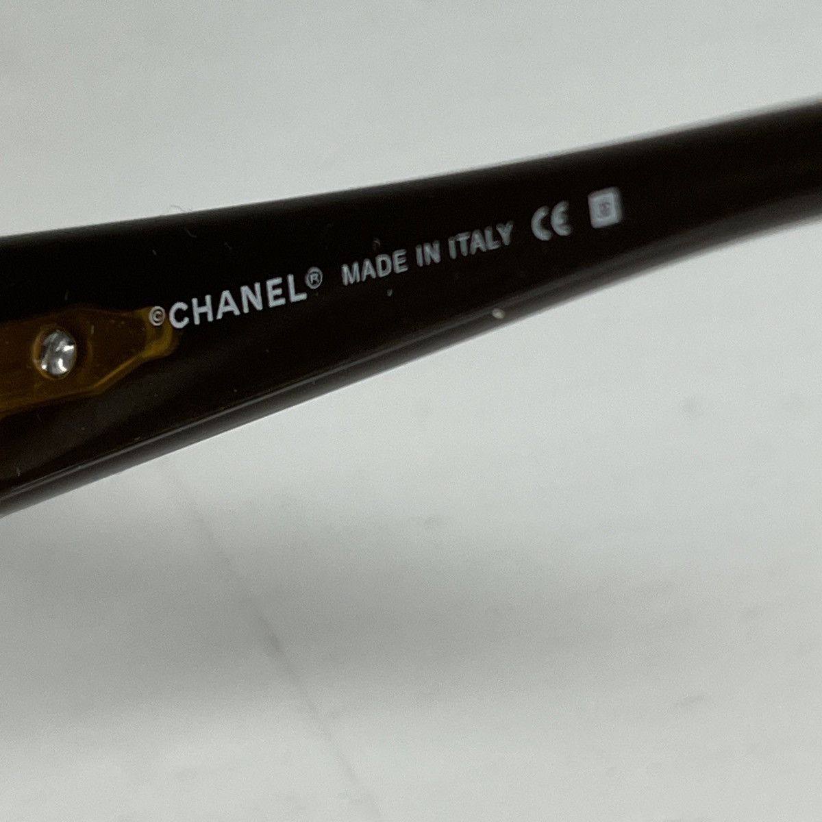 Chanel Chanel CC Oversized Brown Sunglasses Brown Fade Y2K Retro Size ONE SIZE - 6 Thumbnail