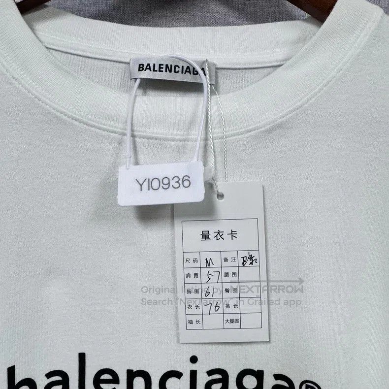 Balenciaga Balenciaga Mailbox Print Logo Short Sleeve T-Shirt Size US M / EU 48-50 / 2 - 6 Thumbnail