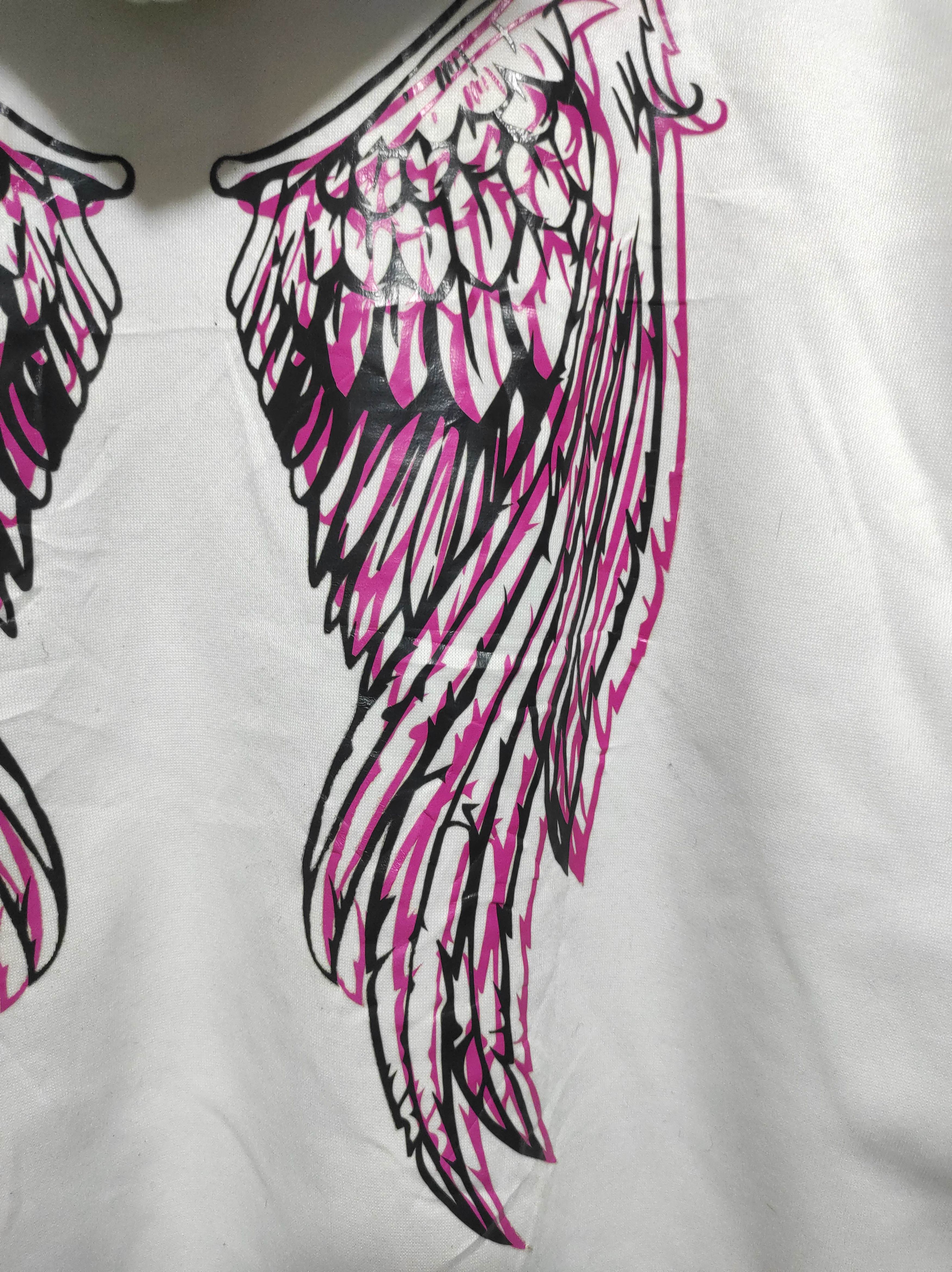 Japanese Brand Shein Wings Fur Hoodie IfSixWasNine LGB style Size US XL / EU 56 / 4 - 16 Thumbnail